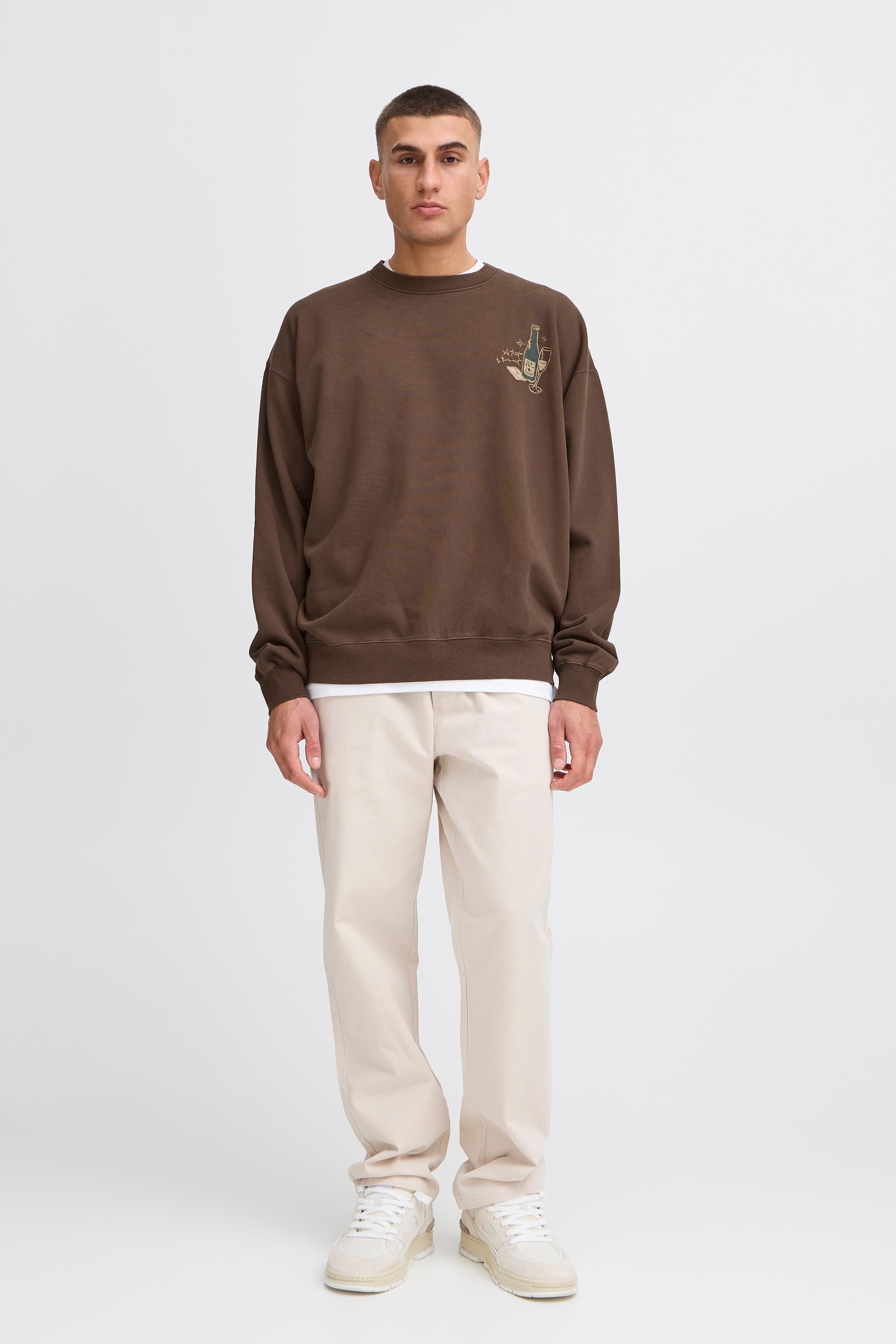 !Solid Longpullover »Sweater SDRAMI«