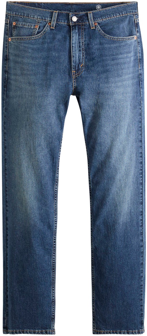 Straight-Jeans LEVI'S "505", Herren, Gr. 32, Länge 32, river bank cool, Denim/Jeans, Obermaterial: 99% Baumwolle, 1% Elasthan, unifarben, regular fit lang, Jeans Straight-Jeans, REGULAR 2