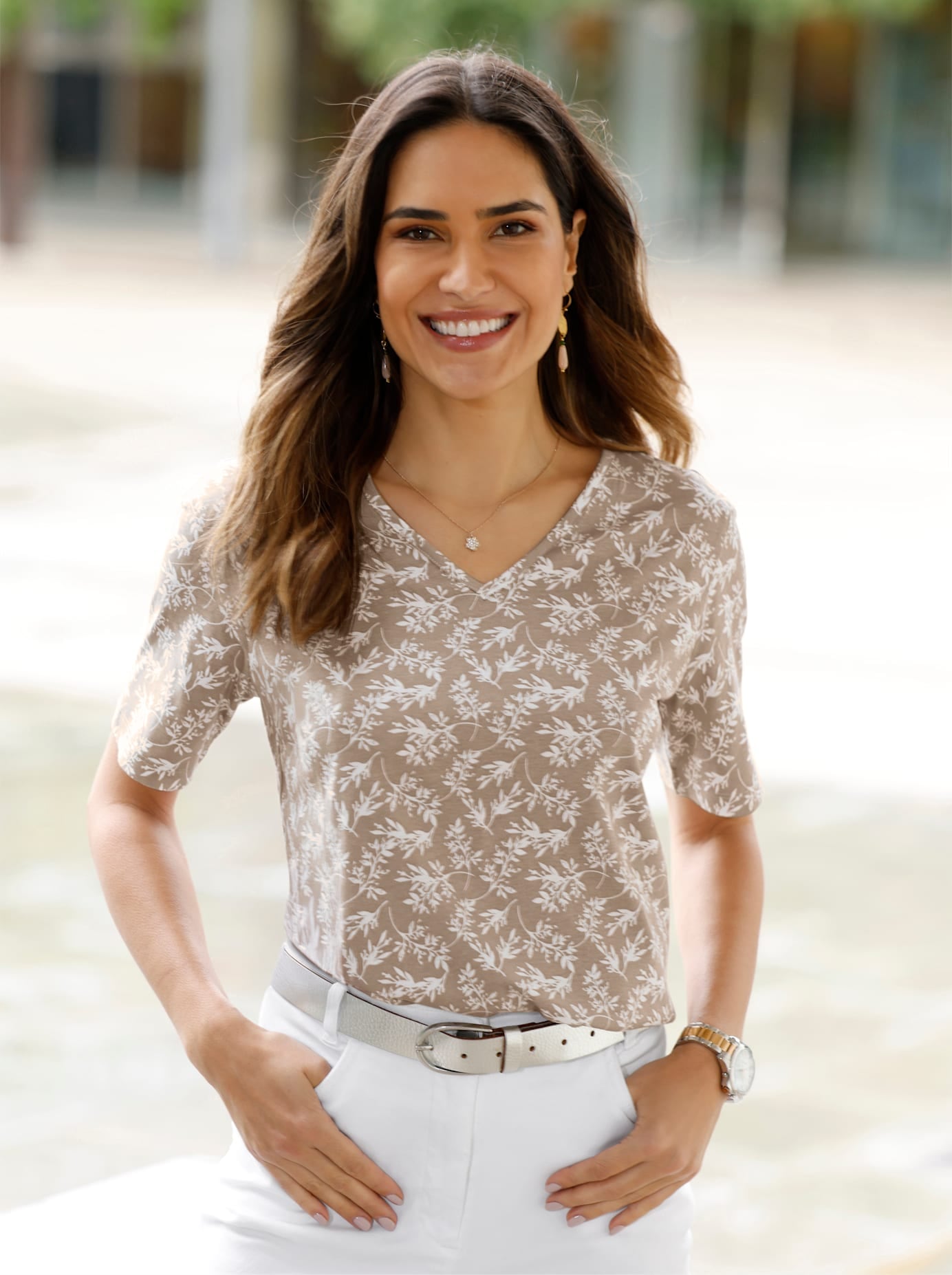 Classic Basics V-Shirt "Shirt", 1 tlg. günstig online kaufen