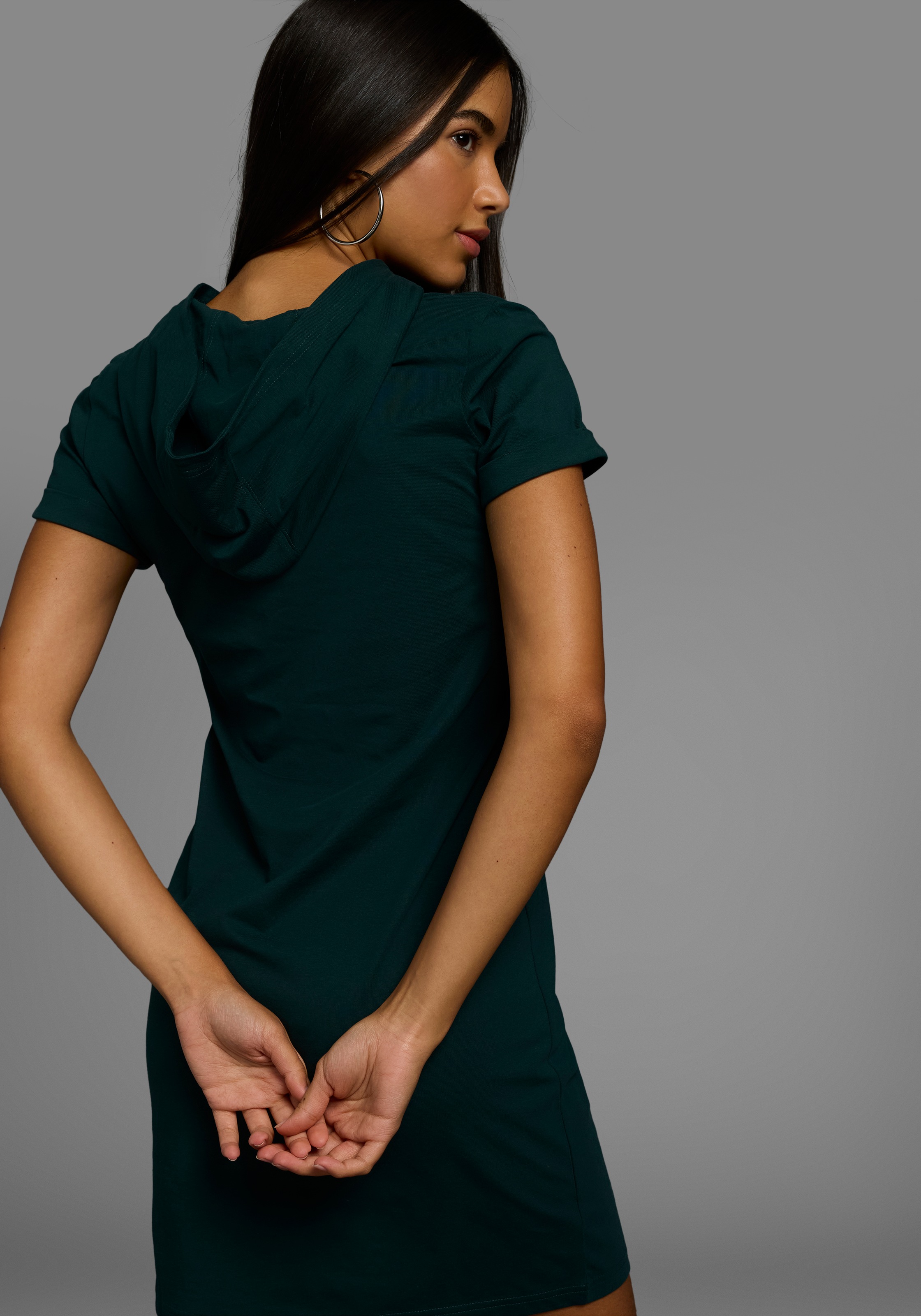 KangaROOS Sweatkleid, aus weichem Jersey mit Kapuze - NEUE KOLLEKTION günstig online kaufen