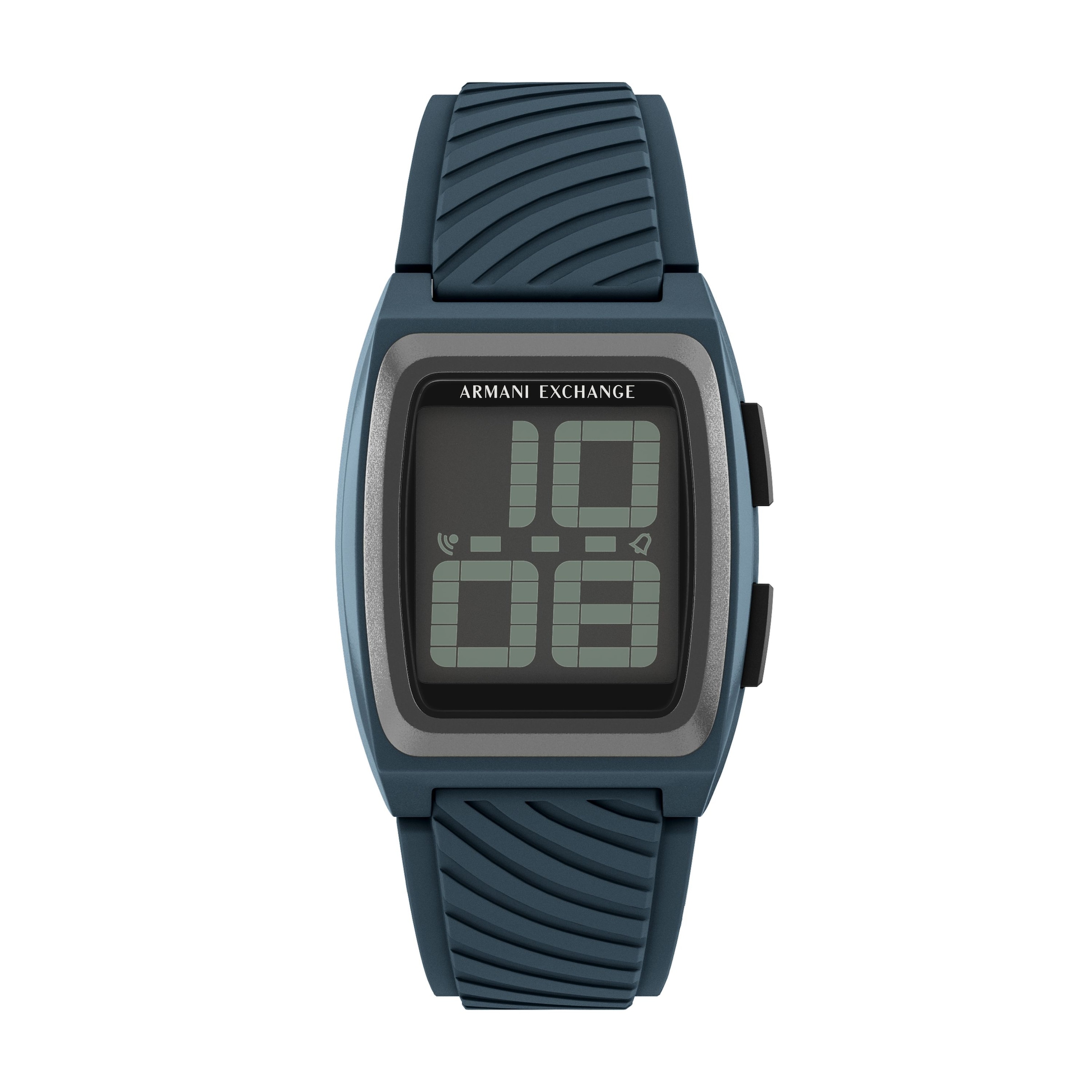 ARMANI EXCHANGE Digitaluhr Quarzuhr, Armbanduhr, Damenuhr, Herrenuhr, Silikonarmband, digital
