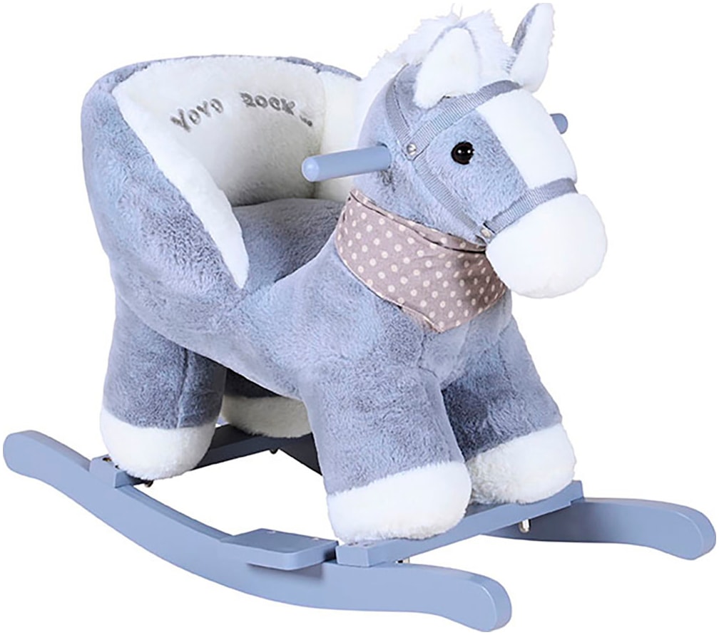 Knorrtoys® Schaukeltier »Pferd grau«