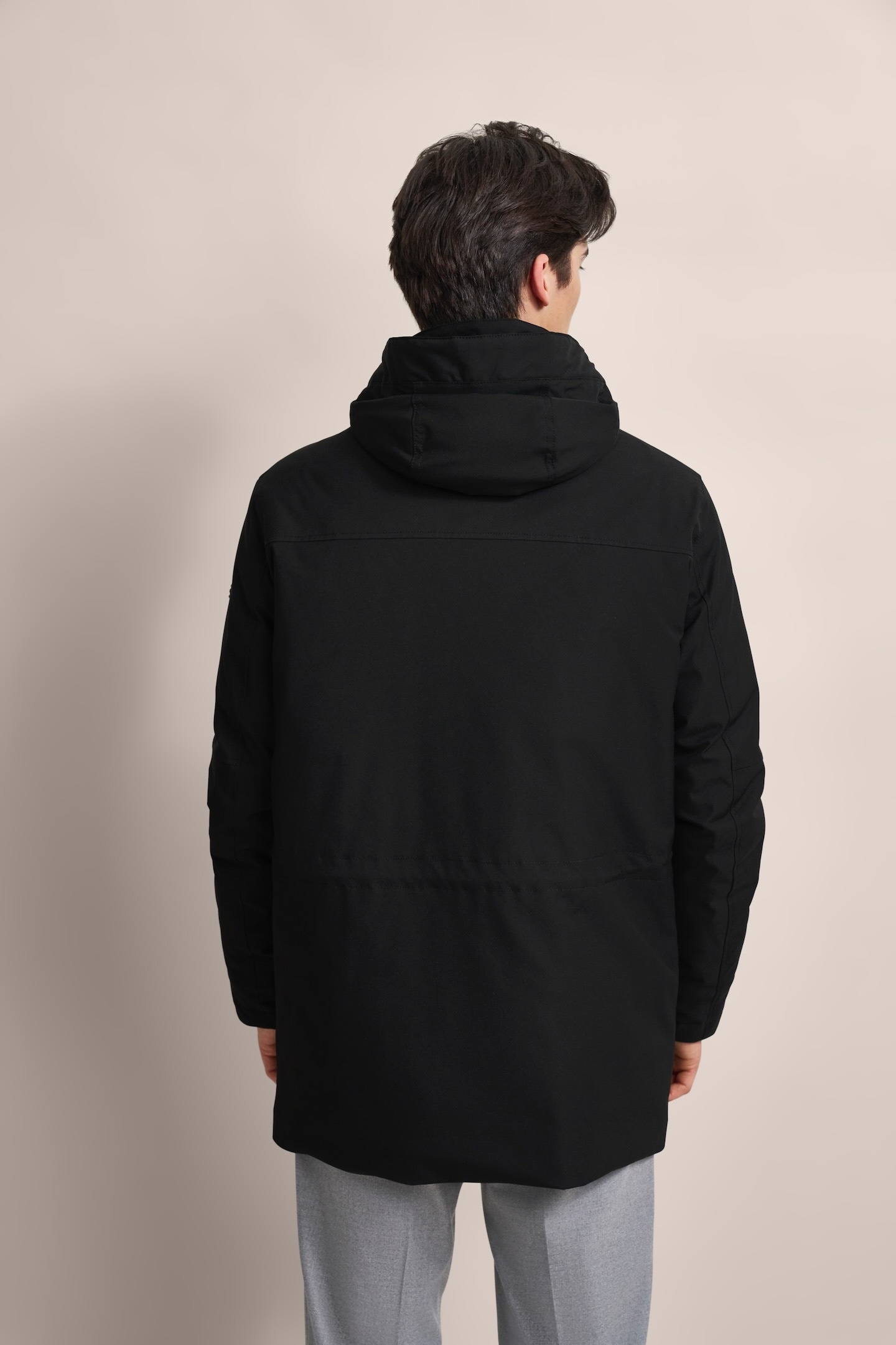bugatti Langjacke, mit Kapuze, mit wasserfester Eigenschaft