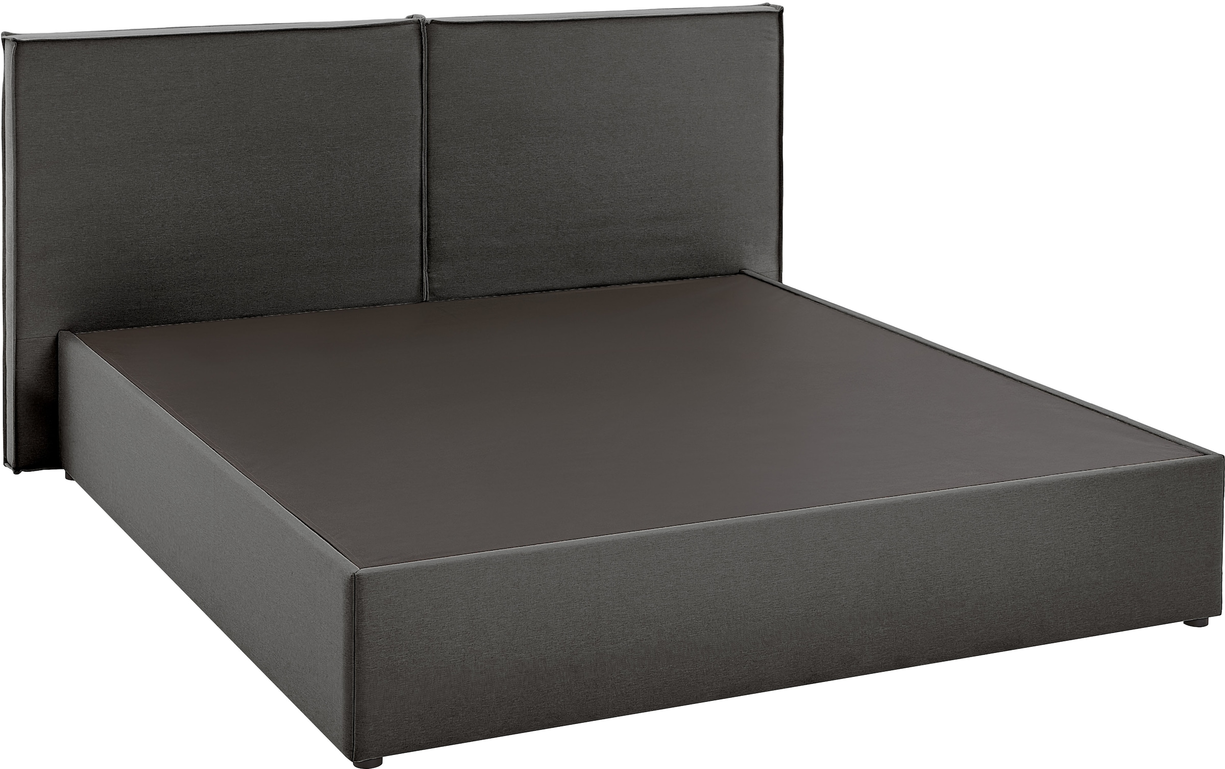 ATLANTIC home collection Boxbett »NIKITA«, bodentiefes Bett, wahlweise mit Matratze und Topper