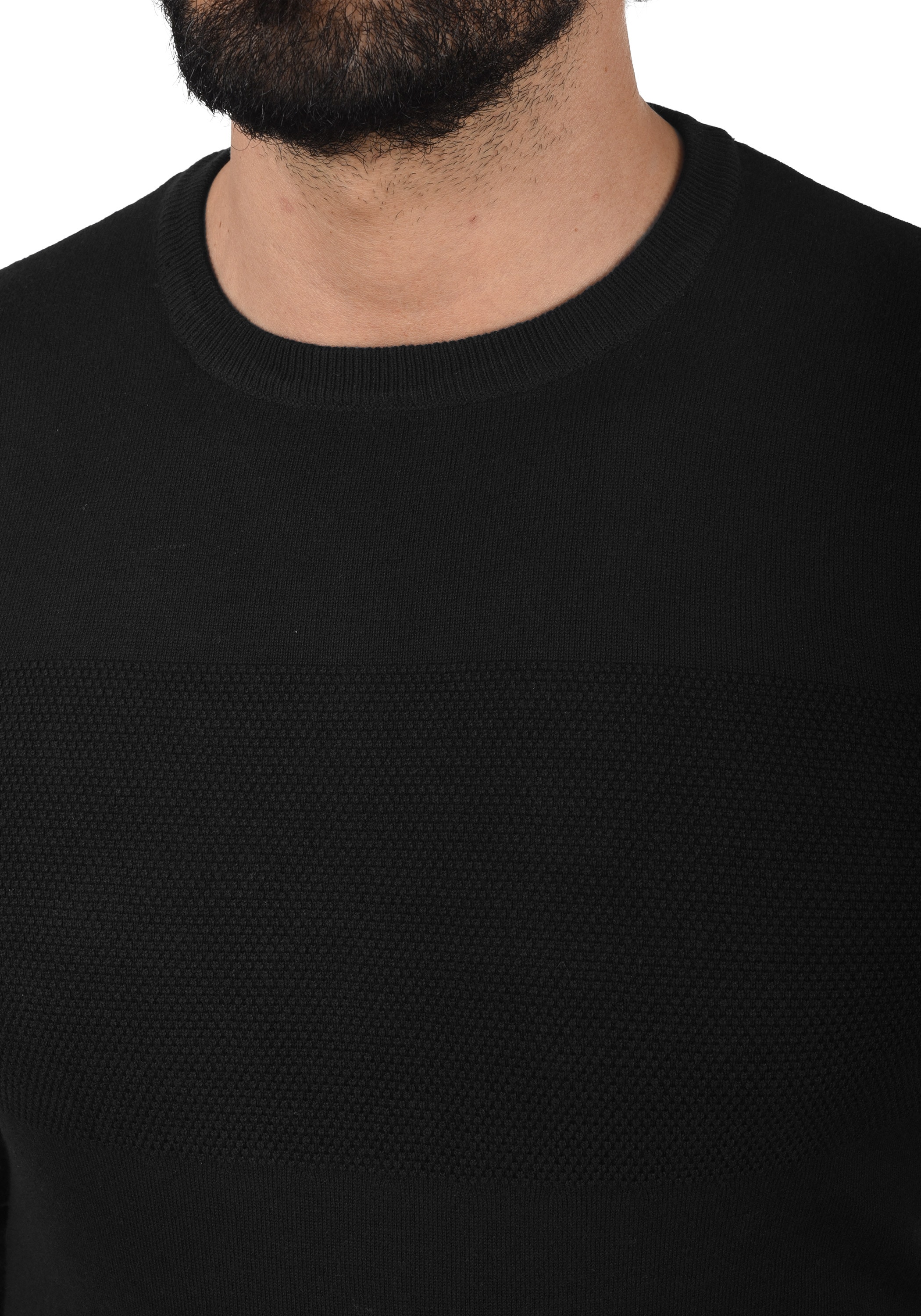 Indicode Strickfleece-Pullover »Strickpullover IDErnesto«