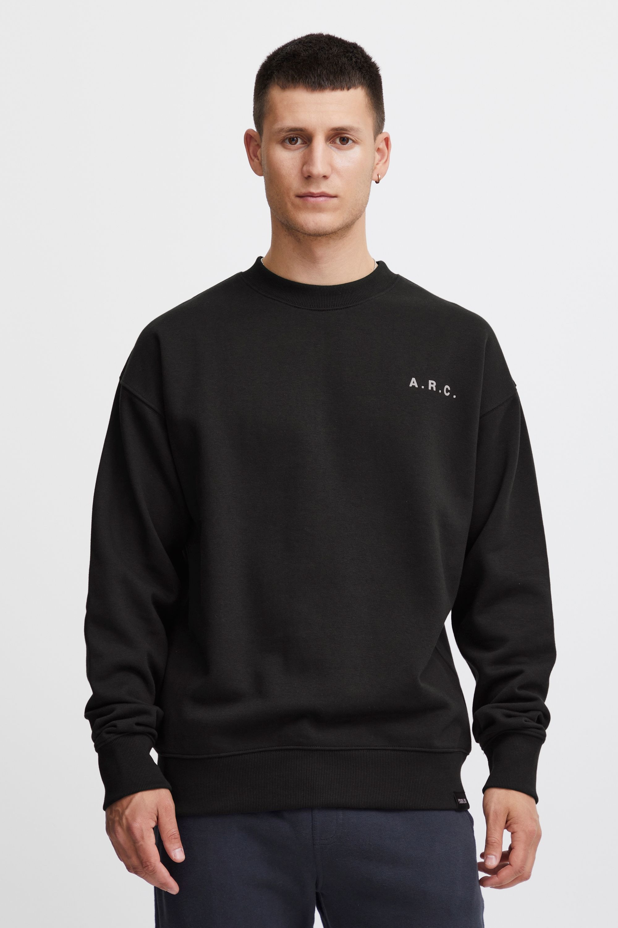 Solid Longpullover "Sweatshirt SDHannes" günstig online kaufen