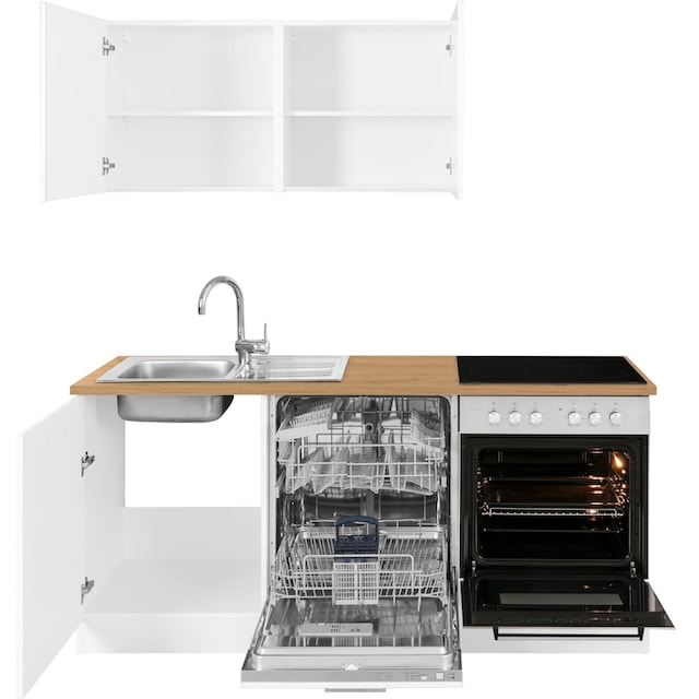 HELD MÖBEL Küchenzeile »Kehl«, ohne E-Geräte, Breite 180 cm, für  Geschirrspülmaschine bestellen | BAUR