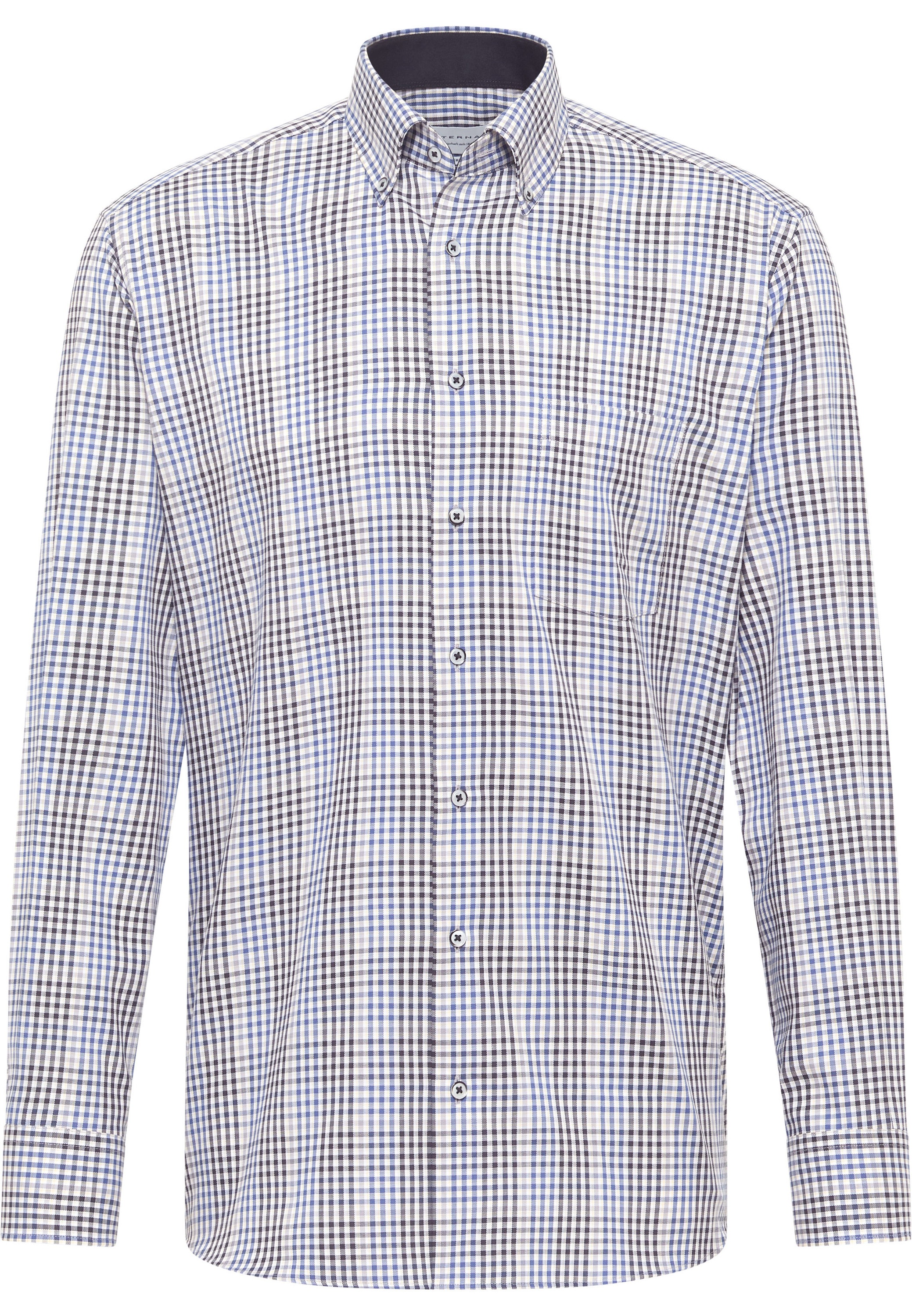 Eterna Langarmhemd »MODERN FIT«, NON IRON (bügelfrei)
