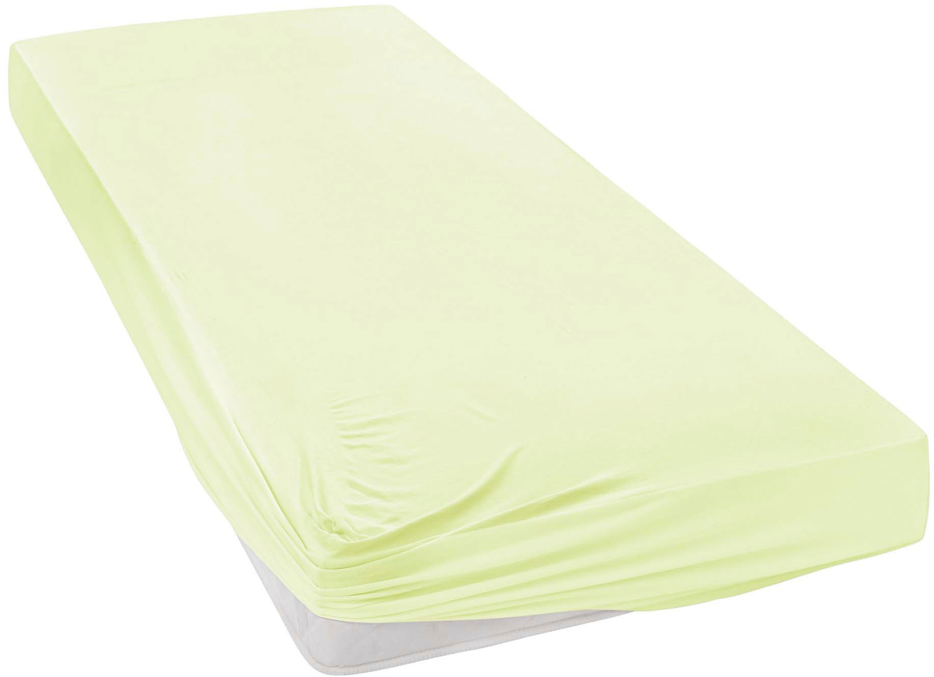 Janine Spannbettlaken "MAKO-FEINJERSEY 5007" aus 100% Baumwolle, für Matrat günstig online kaufen