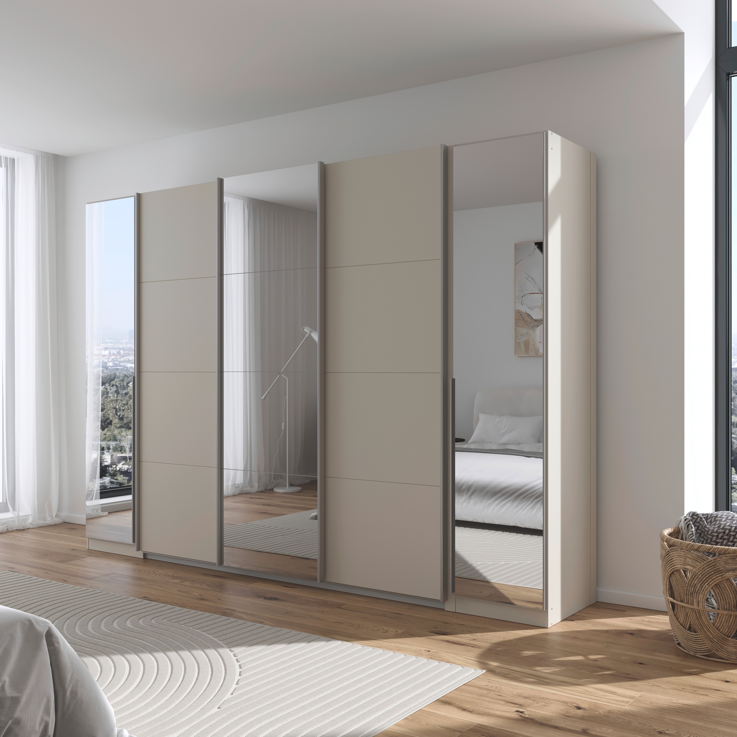 rauch Schwebetürenschrank "Dreh-/Schwebetürenschrank Kleiderschrank Familie günstig online kaufen