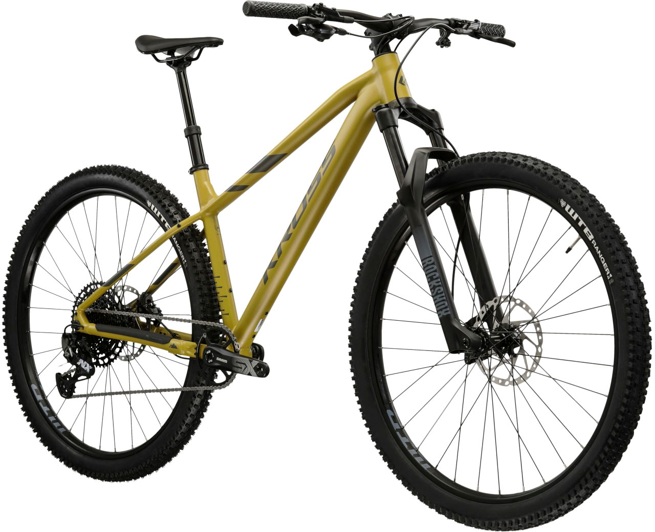 Kross Mountainbike »Hardtail Level 6.0«, 12 Gang, SRAM, NX EAGLE Schaltwerk, Kettenschaltung