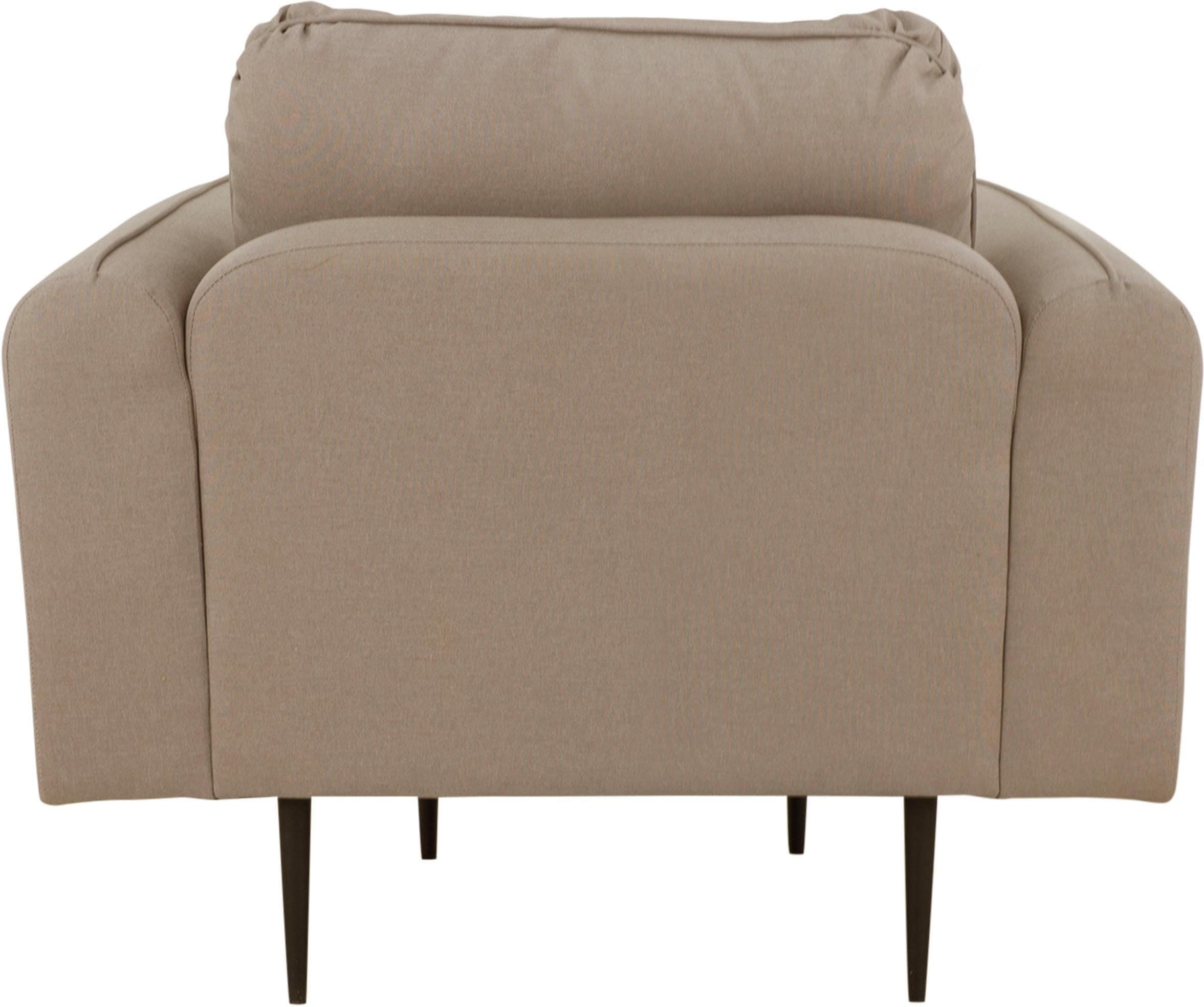 Home affaire Sessel »Skidi« mit losem Rückenkissen und Keder oben auf der Armlehne