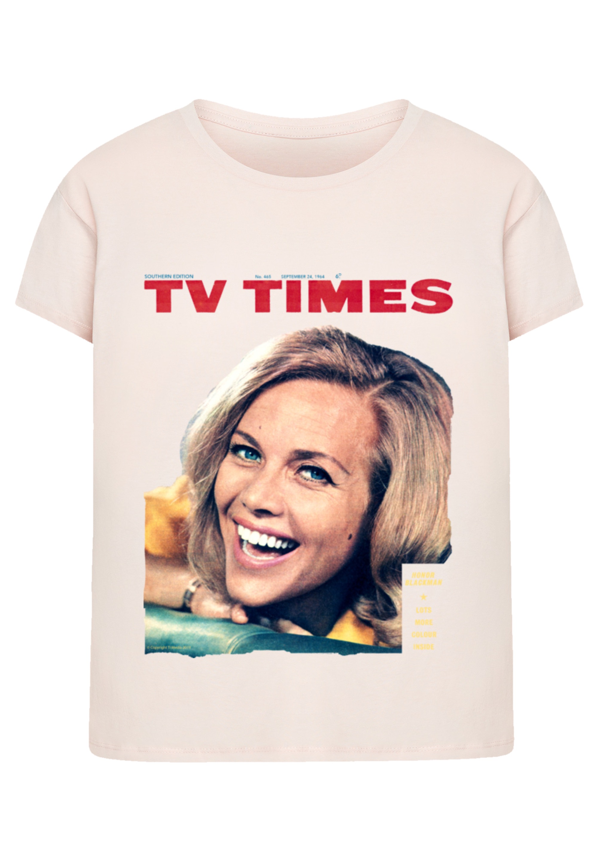 F4NT4STIC T-Shirt "TV Times Honor Blackman 1964 Cover", Premium Qualität günstig online kaufen