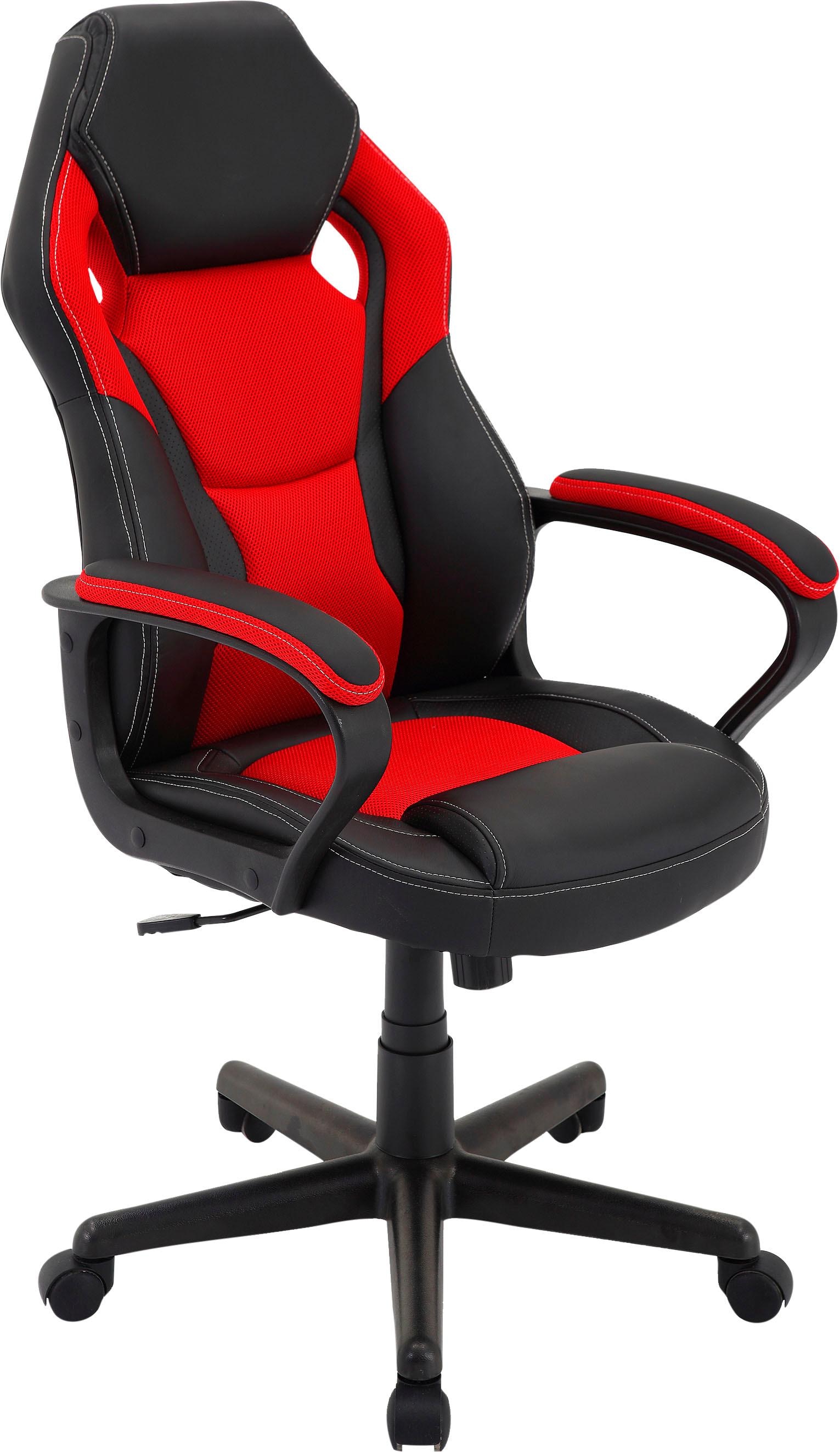 Homexperts Chefsessel »Manta«, Kunstleder-Netzstoff, Gamingchair passend zum Gamingtisch Tron