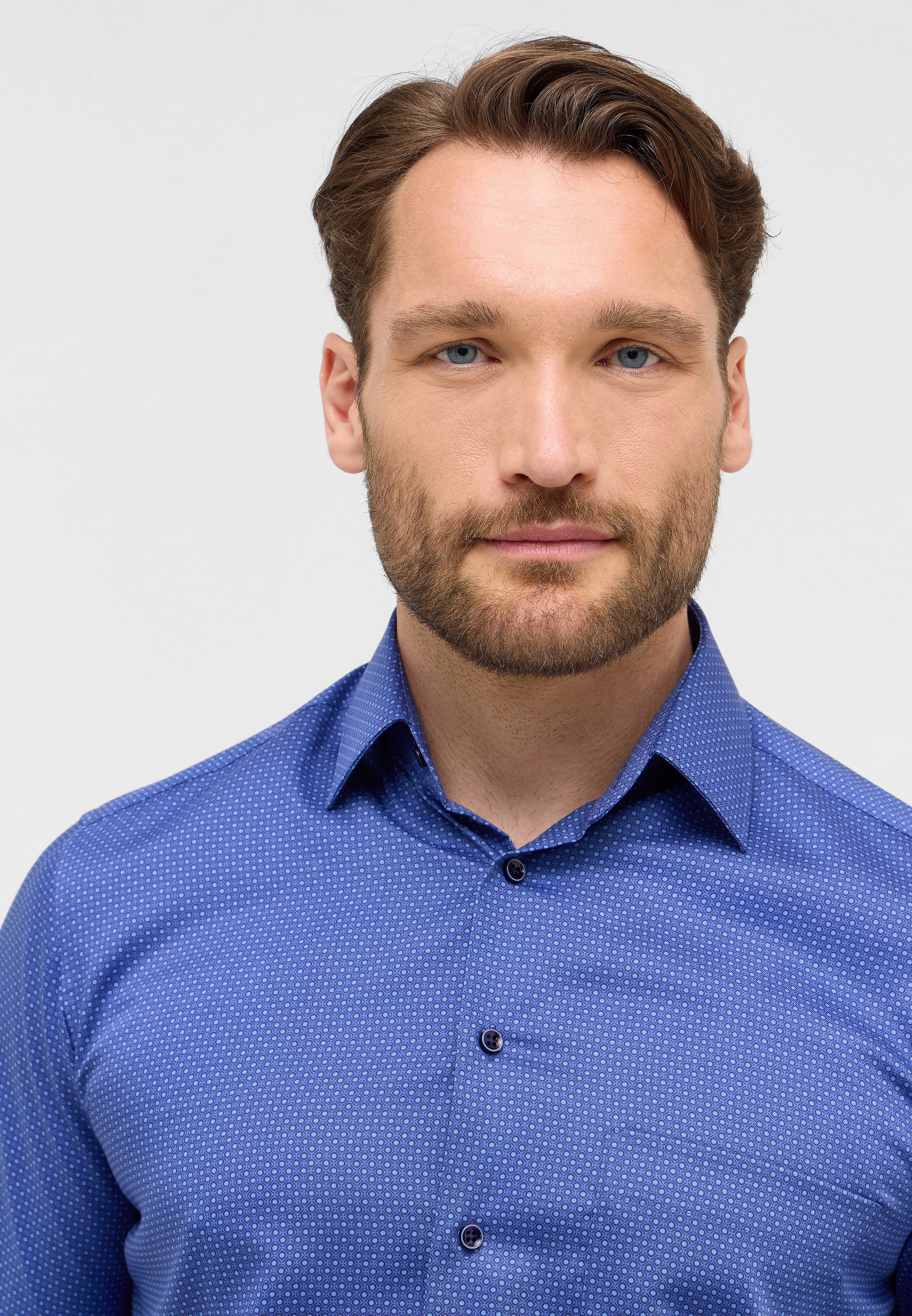 Eterna Langarmhemd »COMFORT FIT«, NON IRON (bügelfrei)