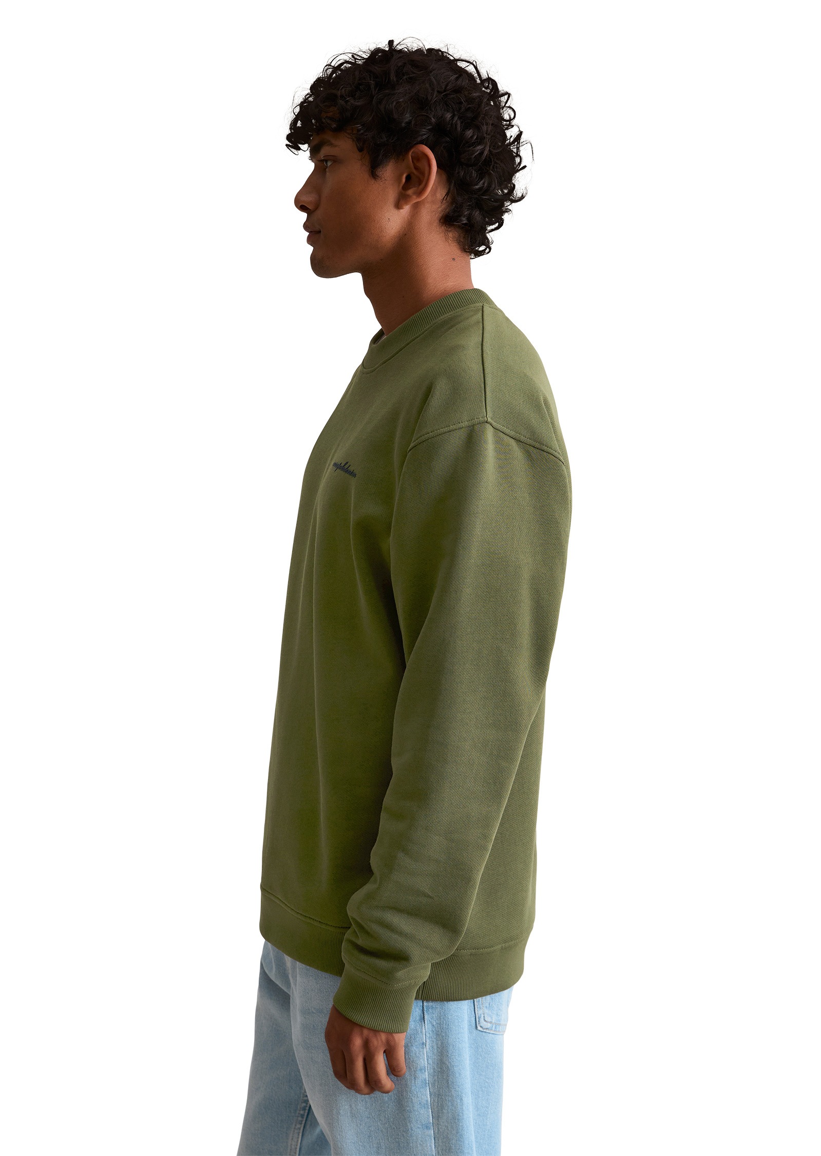 MARC O'POLO DENIM Men Sweatshirt Dark Moss XL 4