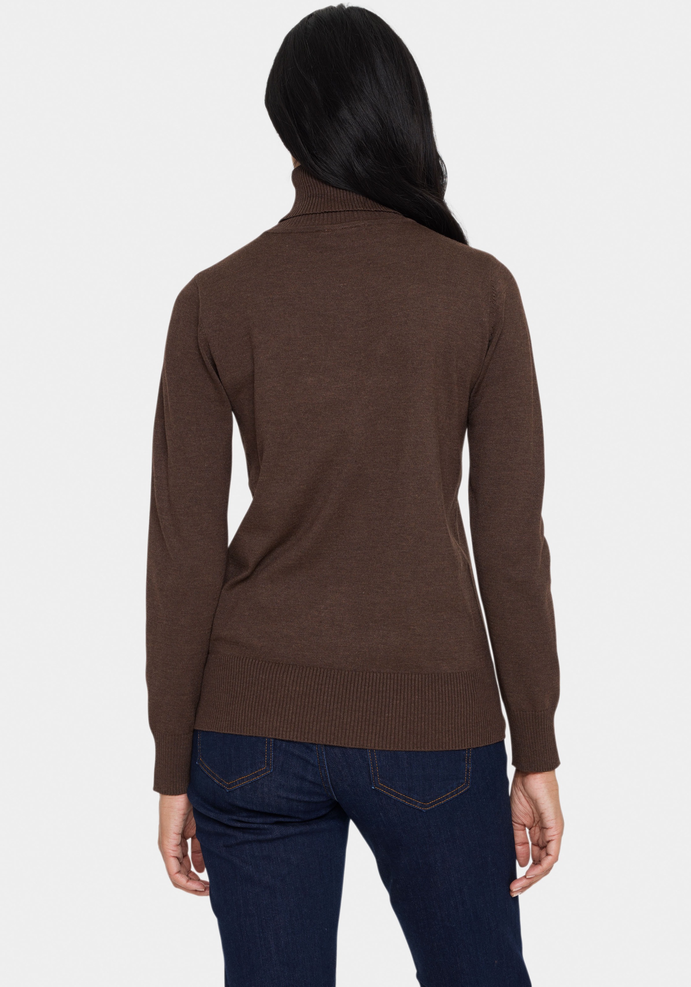 Saint Tropez Rollkragenpullover J2046, MilaSZ Rollneck Pullover günstig online kaufen