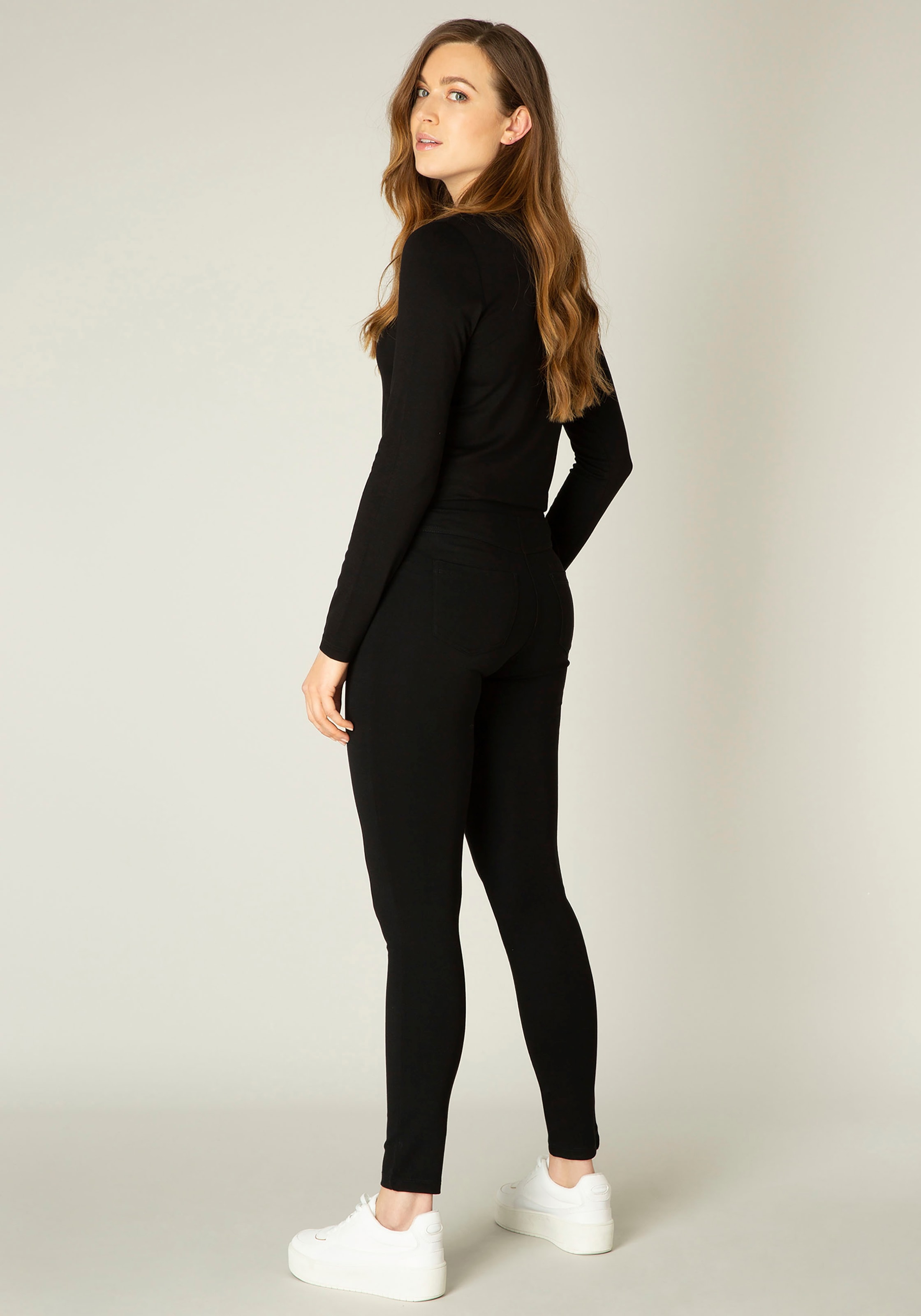 Base Level Jeggings "Ornika", Bequemes Material in Skinny-Fit-Optik günstig online kaufen