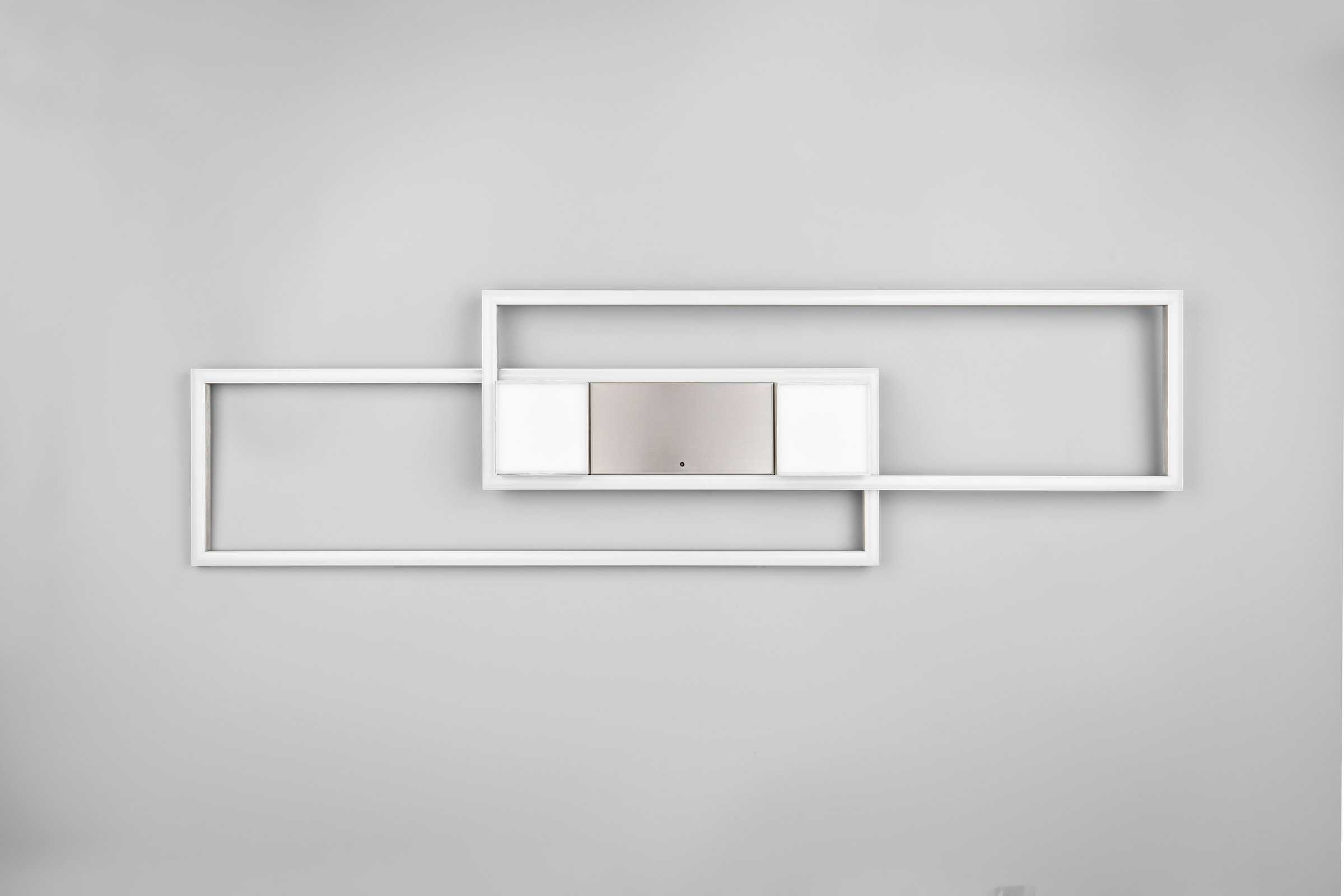 TRIO Leuchten LED Deckenleuchte »ALBANY LED Deckenlampe 37W 4300 Lumen warmweiß bis kaltweiß 2700-6500K«, 1 flammig, Leuchtmittel LED-Board | LED fest integriert, Fernbedienung, Lichtfarbe einstellbar, Memory, Nachtlicht, dimmbar
