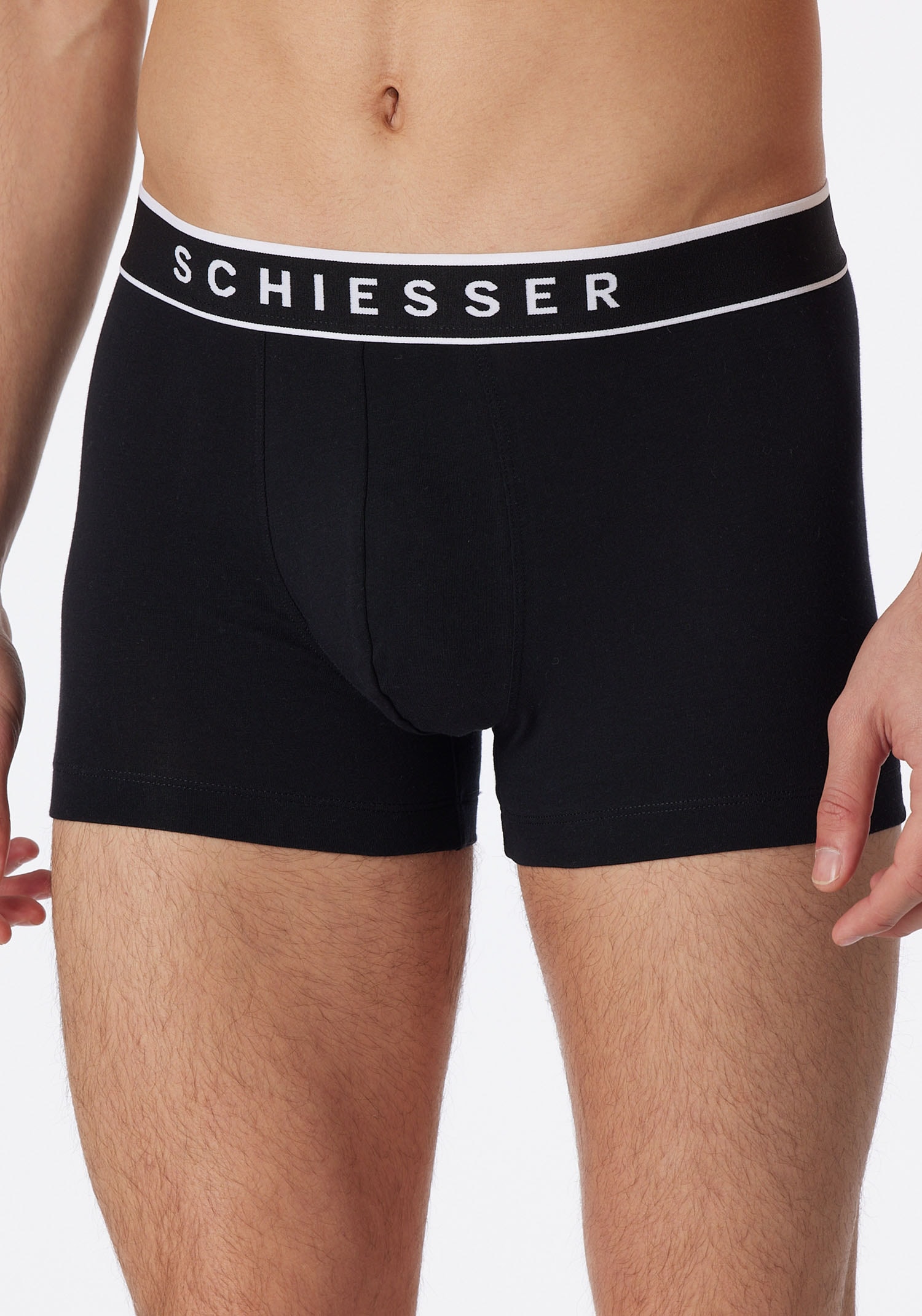 Schiesser Boxer »"95/5"«, (3er-Pack), mit sportlichem Webgummibund