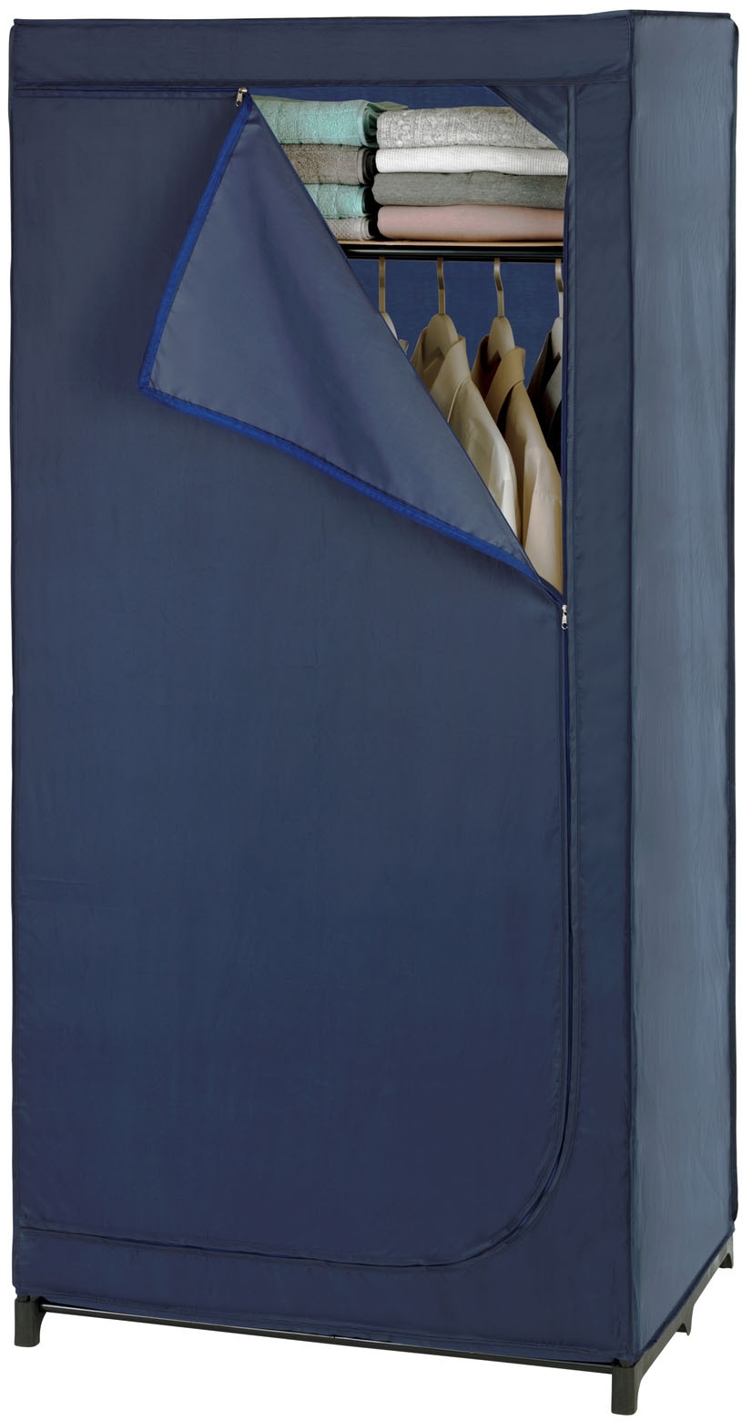 WENKO Kleiderschrank "Business", Polyester-Qualität, mit Ablage, Höhe 160 cm
