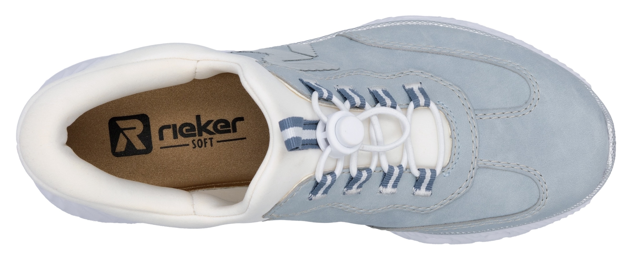 RIEKER Sport Slip-On Sneaker »Ready2GO«, Schlupfschuh, Halbschuh, Freizeitschuh mit Schnellverschluss