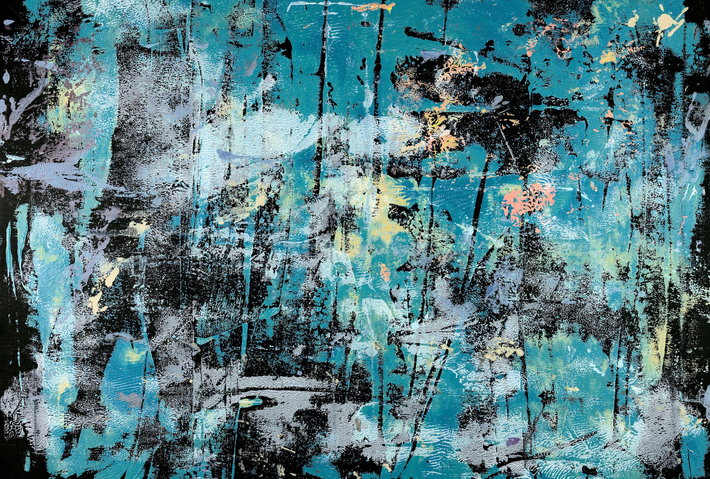 Fashion for walls Fototapete »Into the blue«, Kunst, Phthalate frei