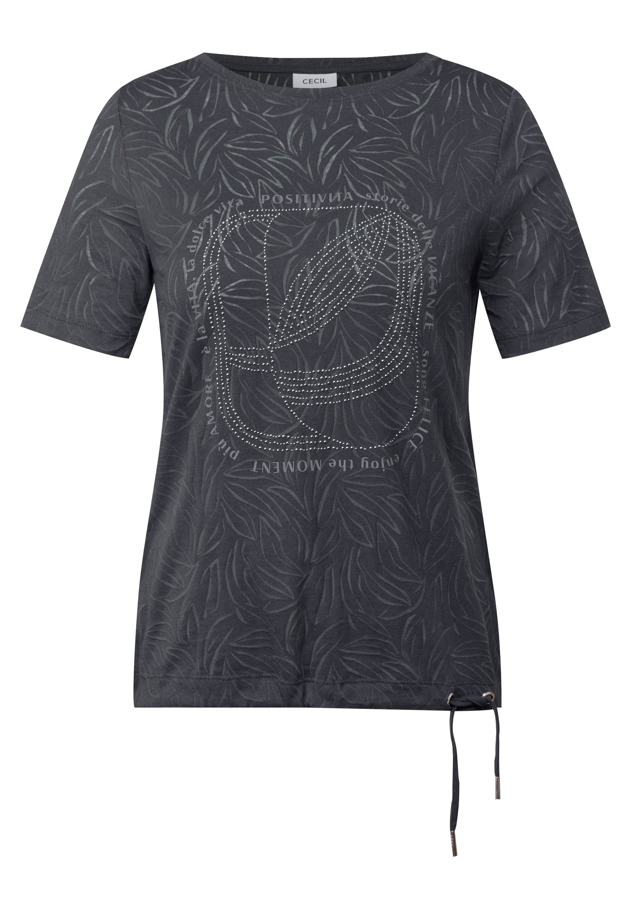 Cecil T-Shirt, im soften Baumwoll-Mix