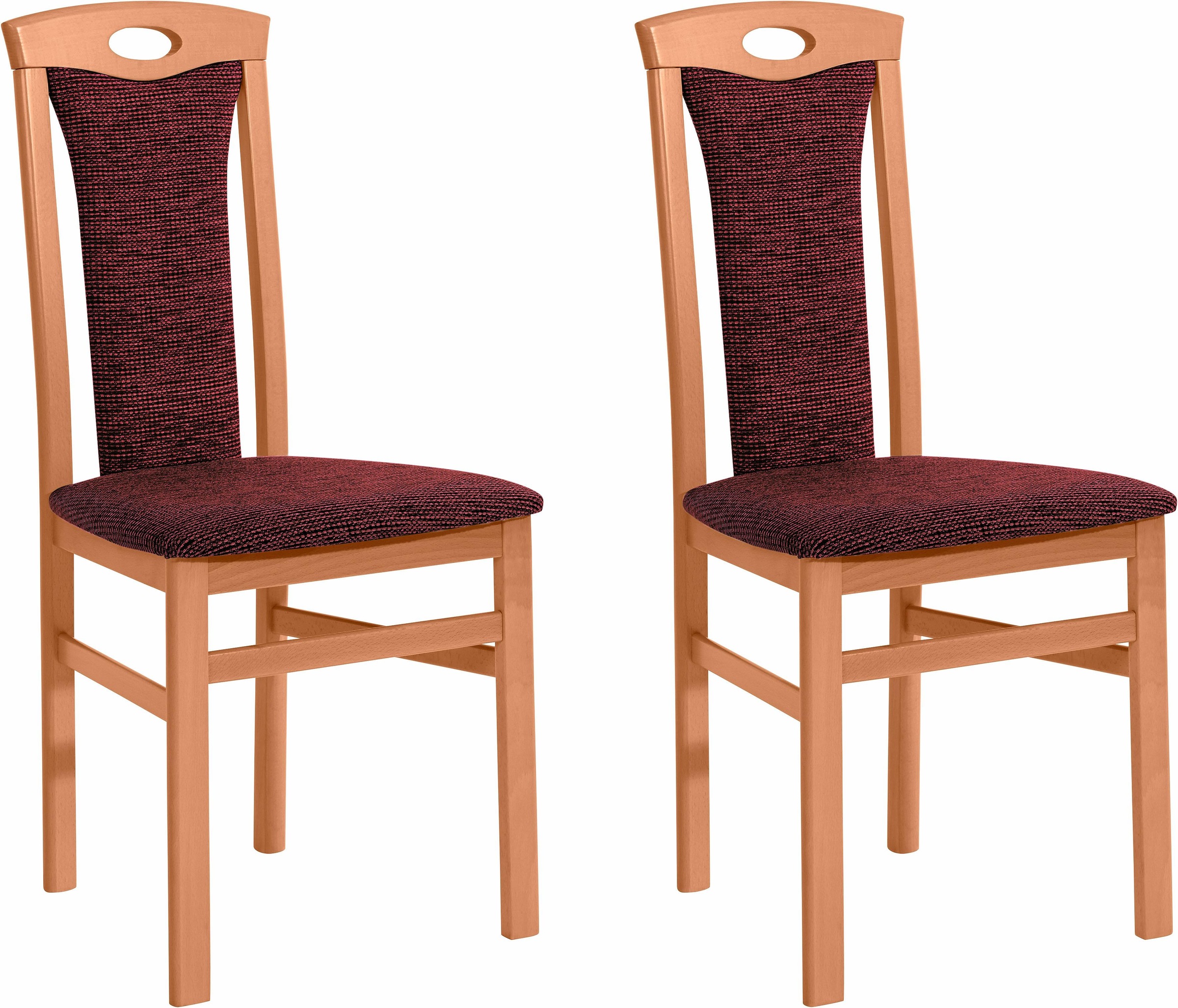 Home affaire 4-Fußstuhl "Kasia" (Set) 2 Stk. günstig online kaufen