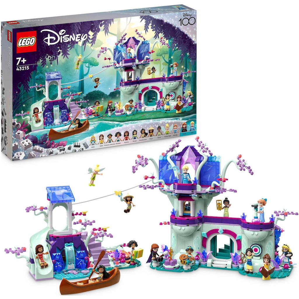 LEGO® Konstruktionsspielsteine »Das verzauberte Baumhaus (43215), LEGO® Disney«, (1016 St.)