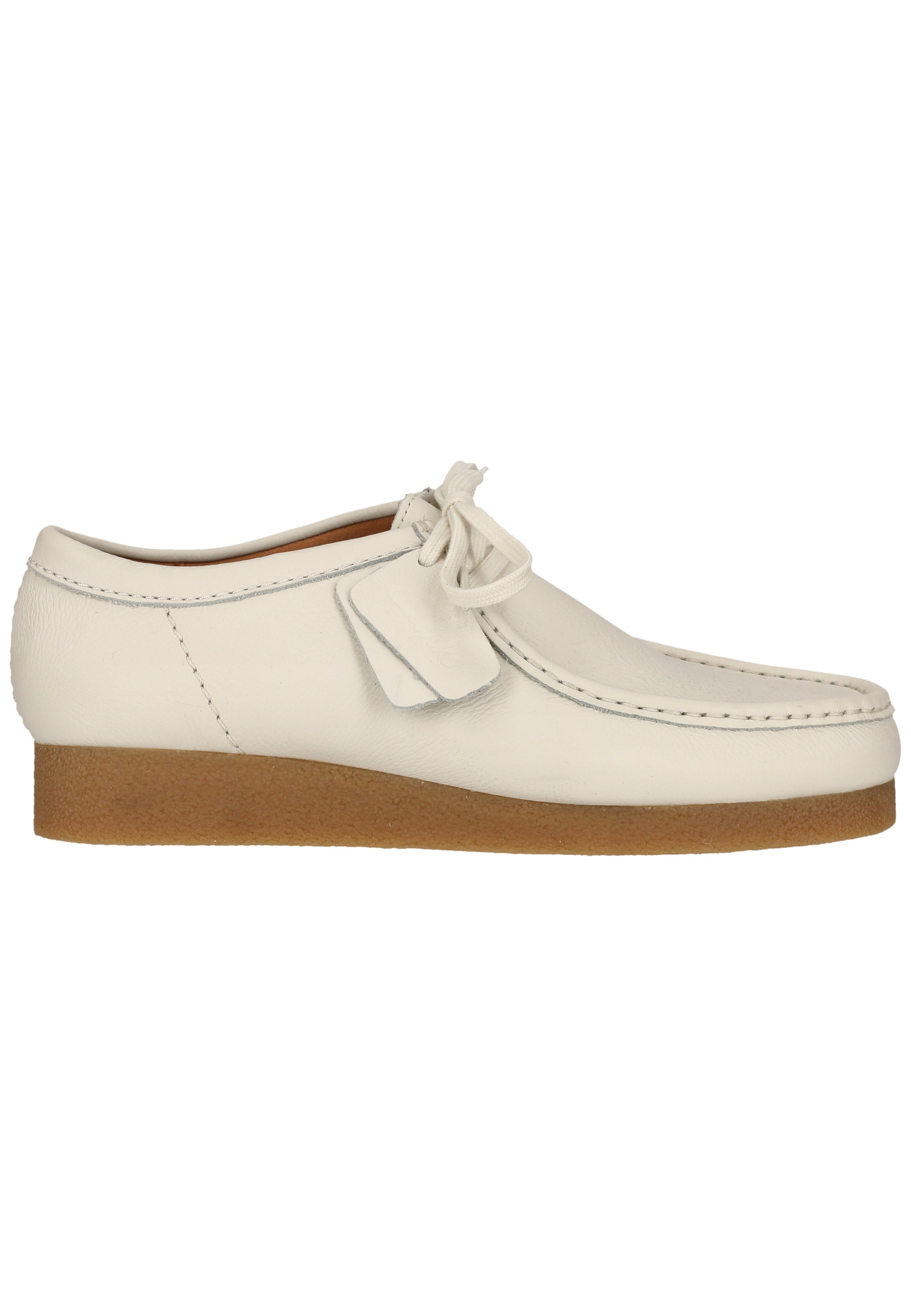 Thumbnail - Clarks Schnürschuh "Wallabee EVO" mit Kieselkrepp-Effekt