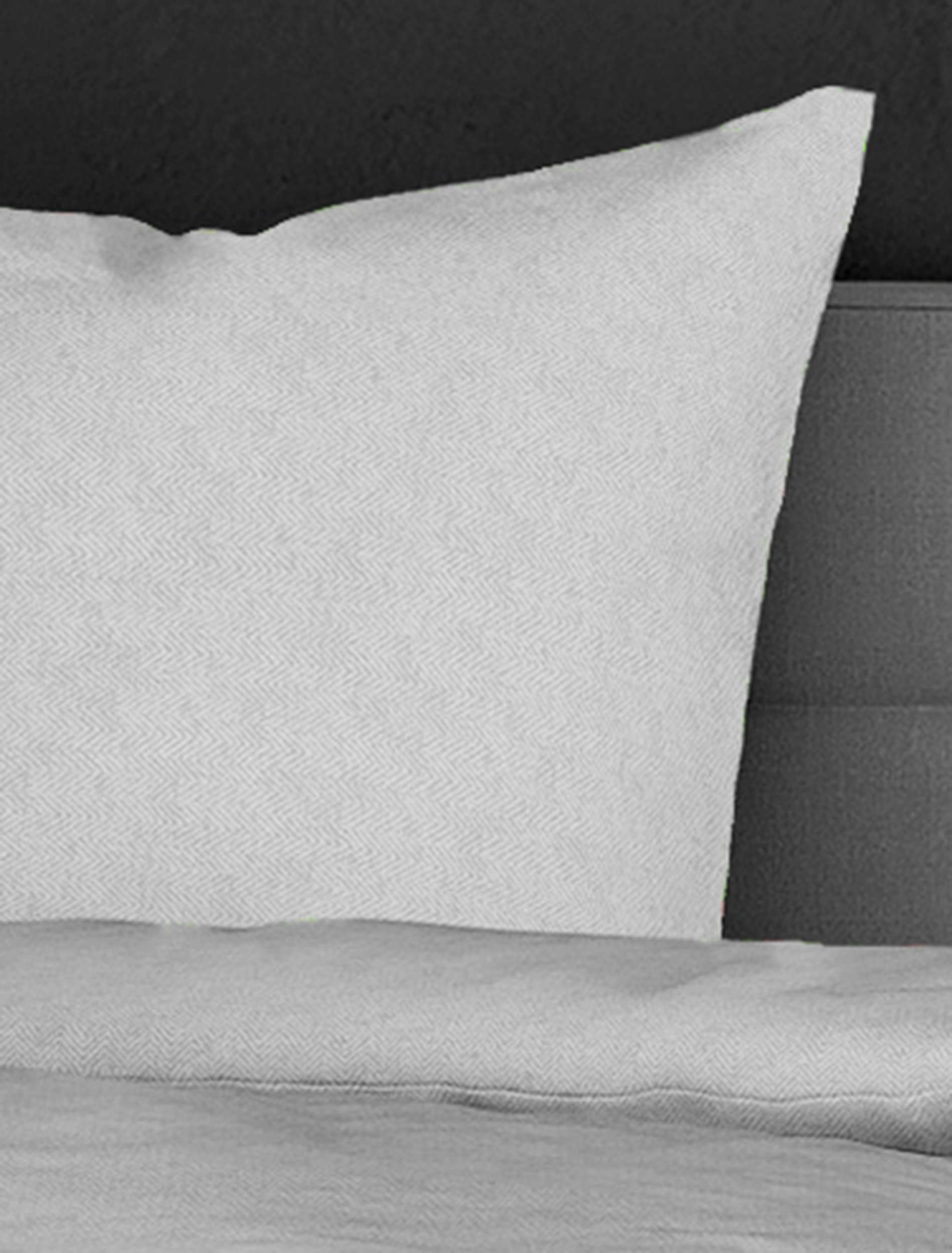 BIERBAUM Bettwäsche »Senci in Mako Satin und Biber (Flanell) Qualität, 100% Baumwolle, Bett- und Kopfkissenbezug mit Reißverschluss, Winter-und Sommerbettwäsche, ganzjährig einsetzbar«, (2 tlg.), pflegeleicht