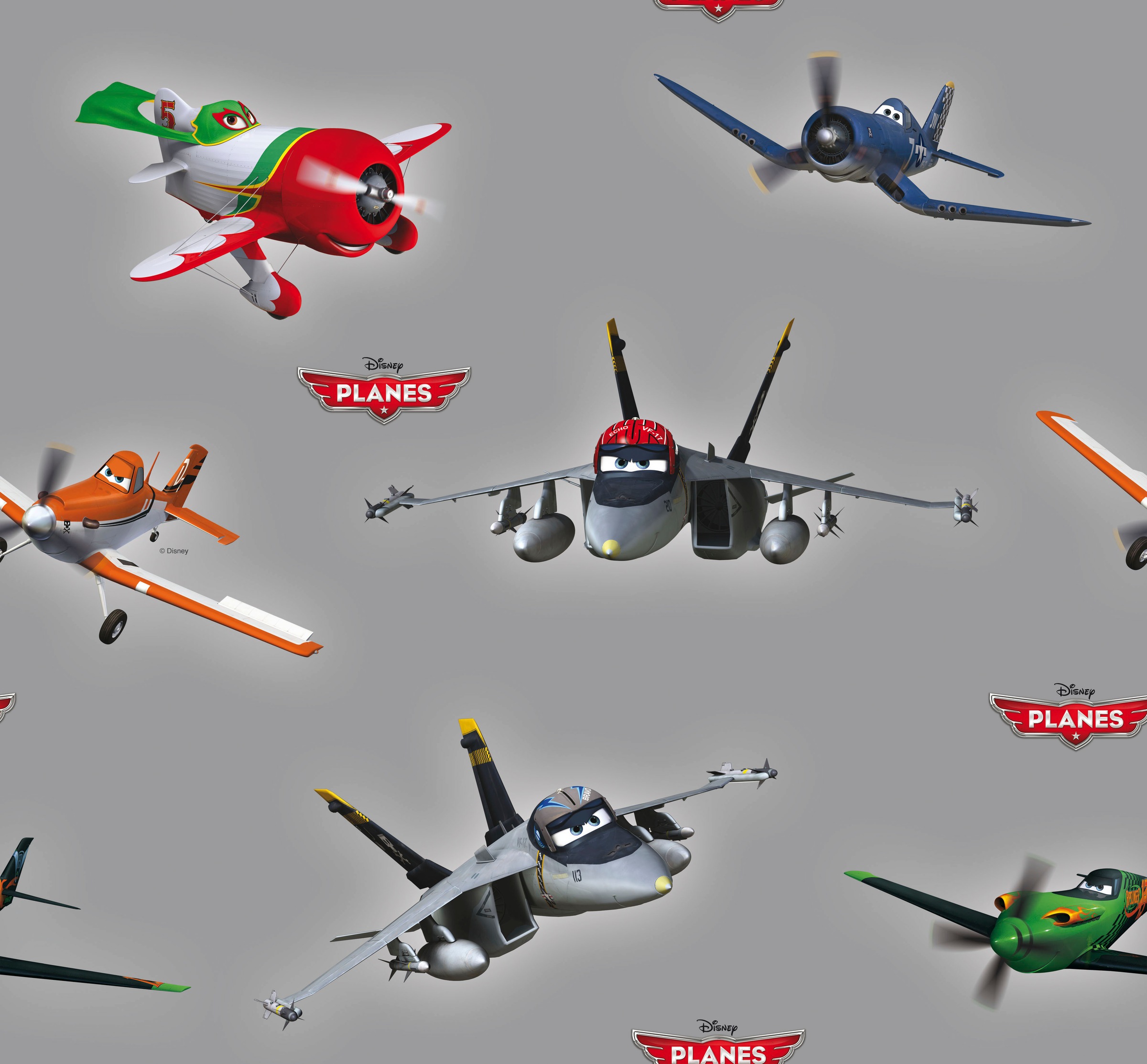 Thumbnail - Wirth Vorhang "Planes Lima" Multifunktionsband 1 Stk. tlg. Disney