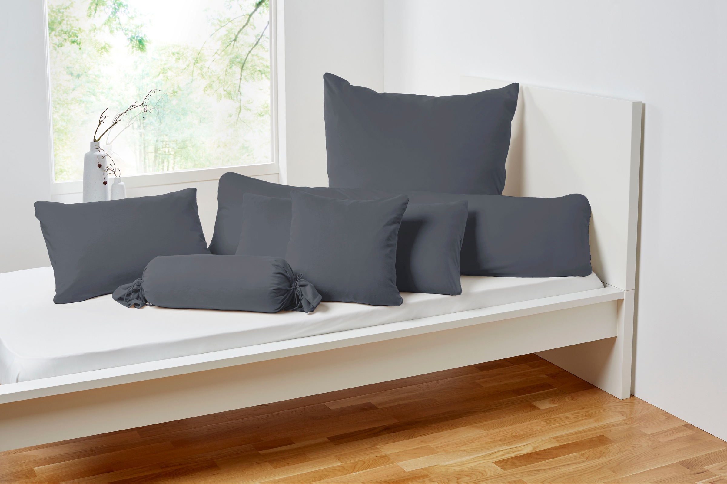 Primera Kissenbezug "Primera Mako-Feinjersey Kissenbezug im Doppelpack" In günstig online kaufen