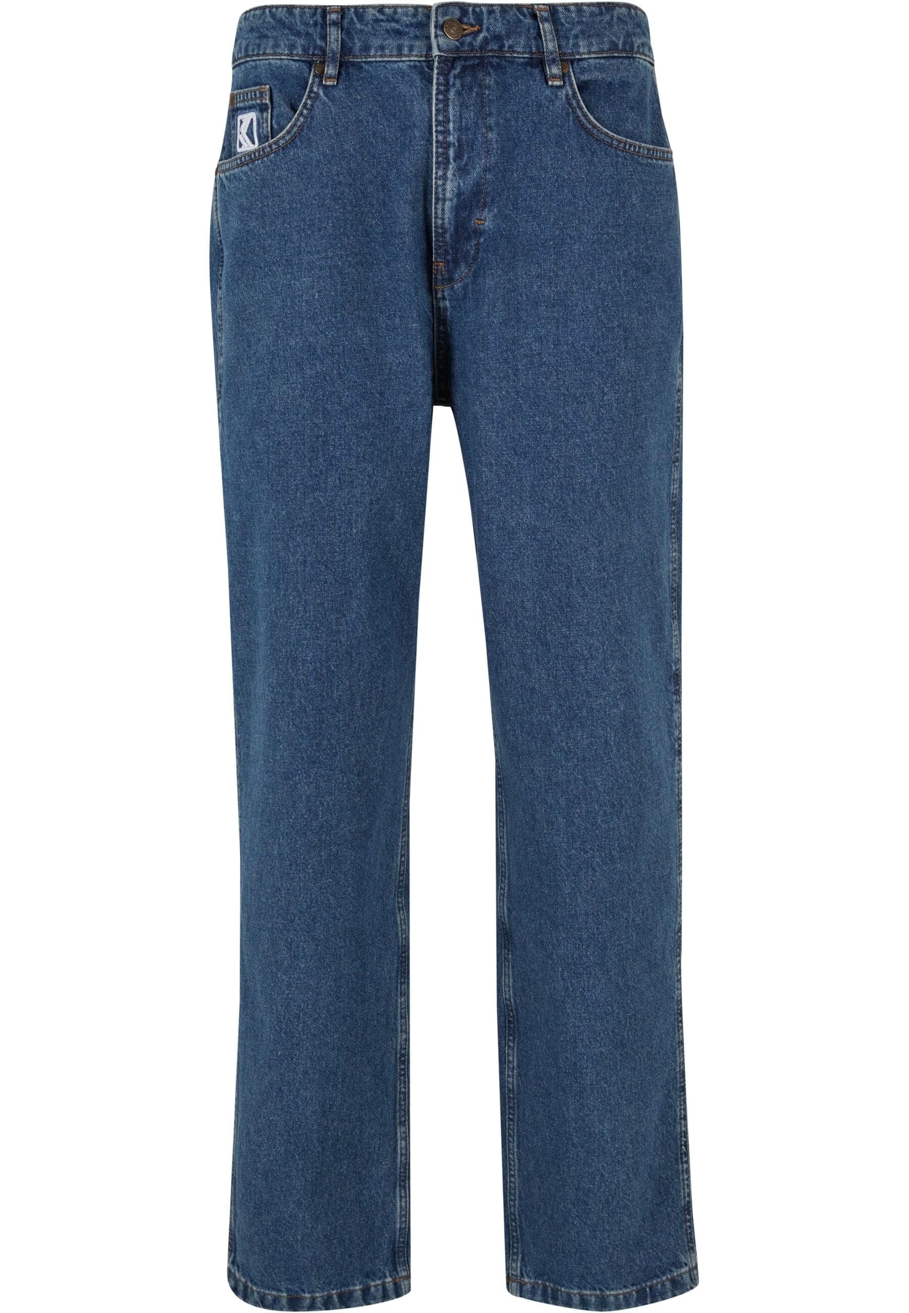 Karl Kani Bequeme Jeans "Karl Kani Herren KK Small Signature Baggy Five Pocket Denim"