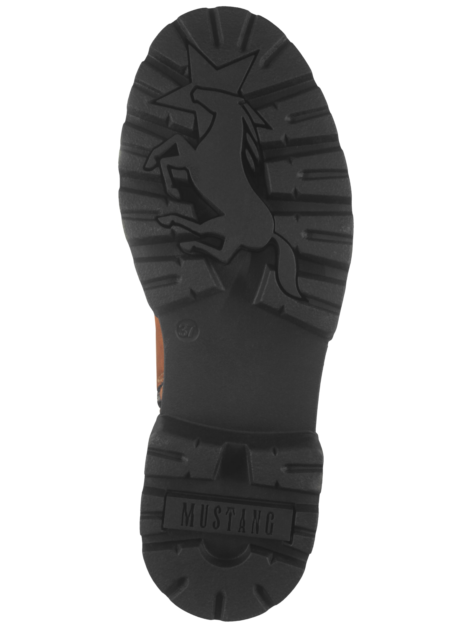 Mustang Shoes Schnürstiefelette »Mustang Shoes Stiefelette Lederimitat«
