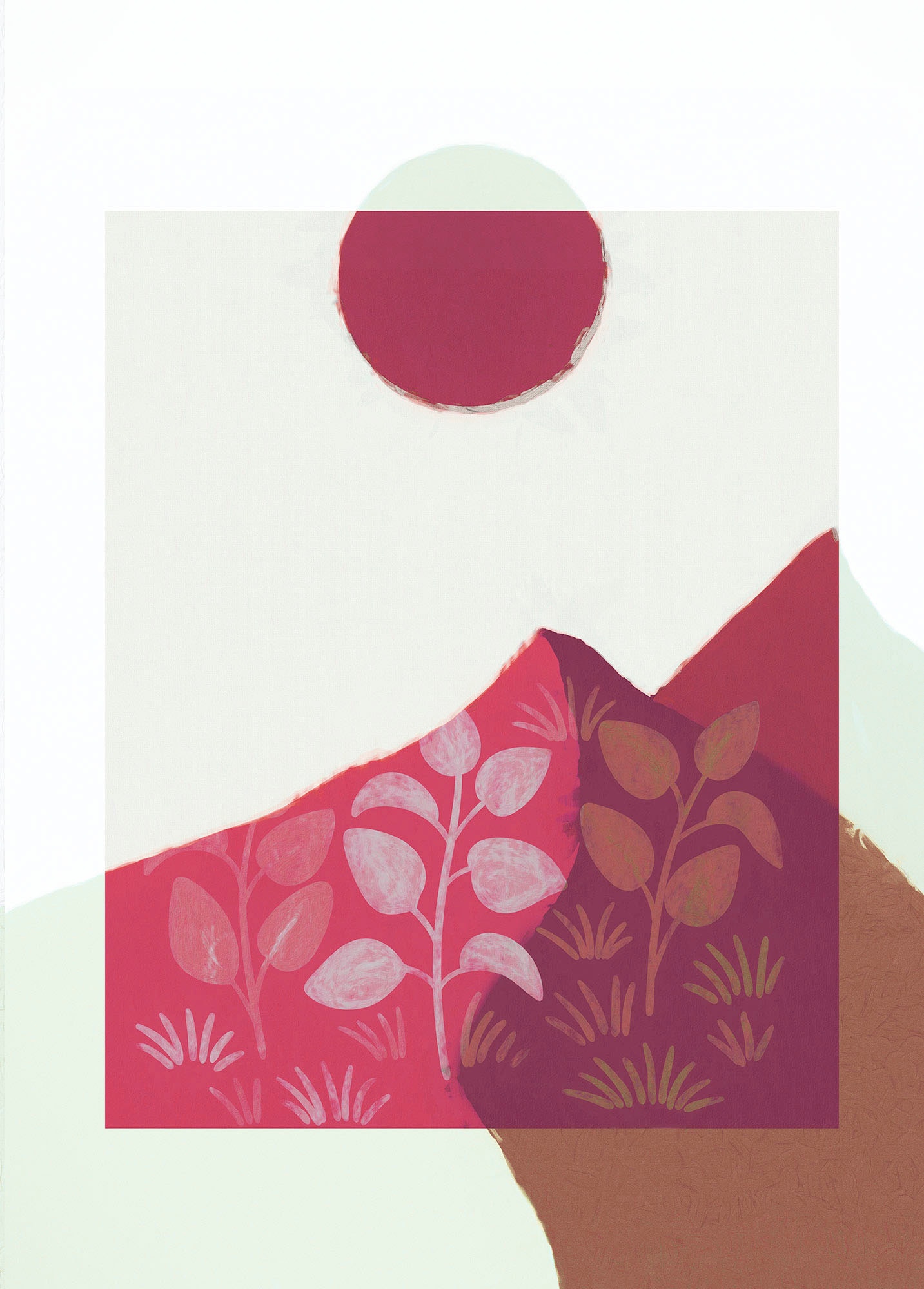 Komar Bild "Plant a Garden" Natur 1 Stk. tlg. Wandbild zur Dekoration - ohn günstig online kaufen