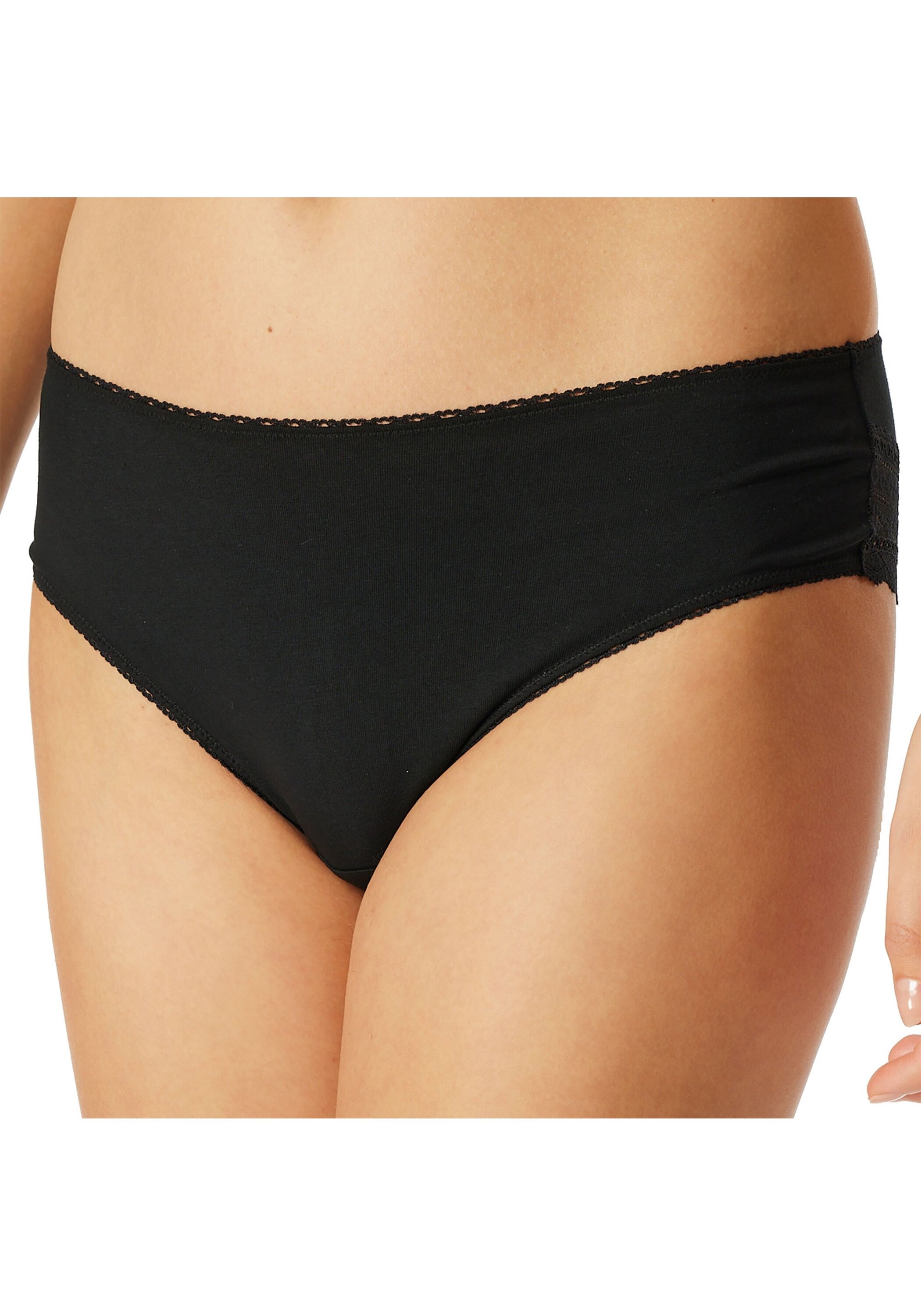 Schiesser Brasilslip "Modern Multipacks" 3er Pack, Spitzenbänder, Single-Je günstig online kaufen