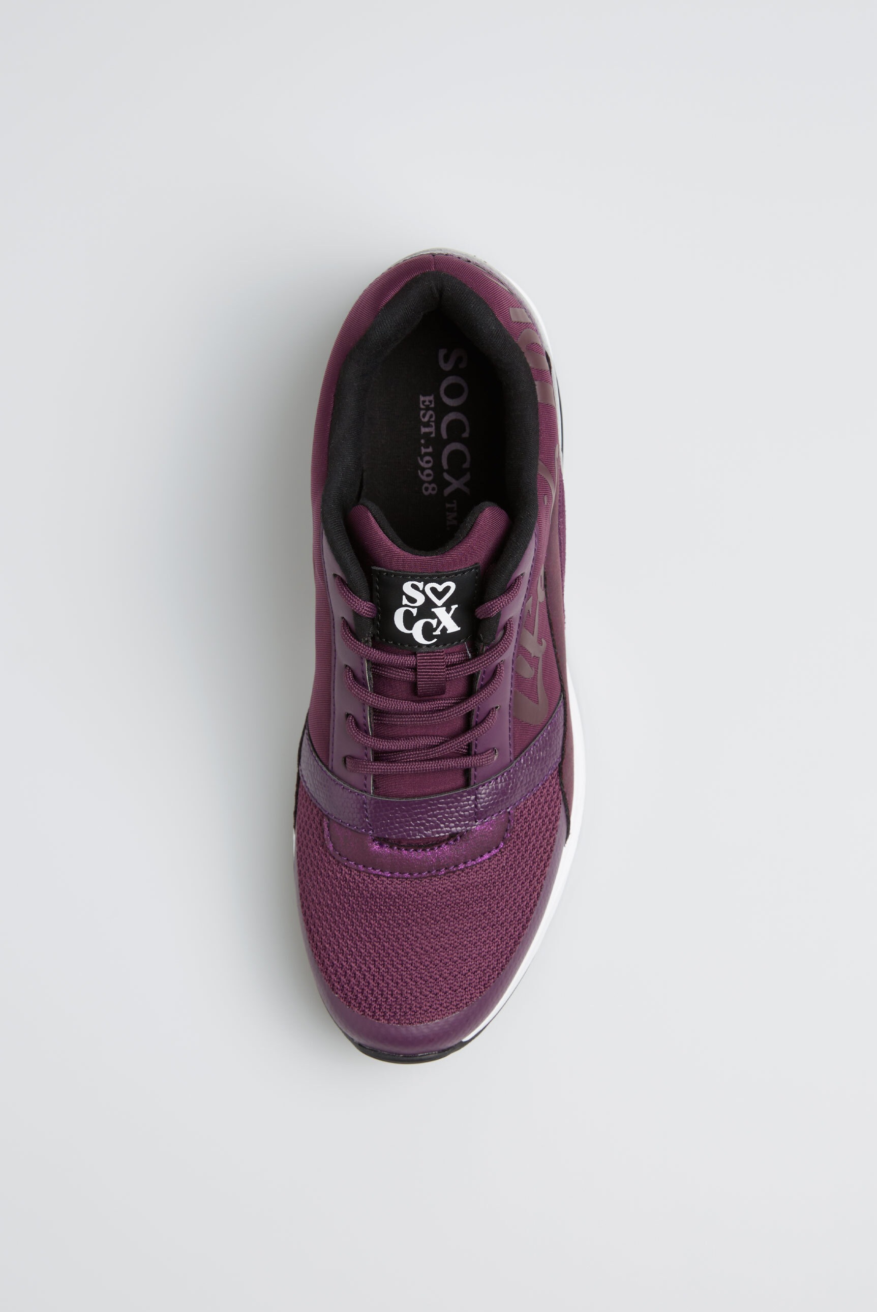 SOCCX Sneaker  mit Wechselfußbett