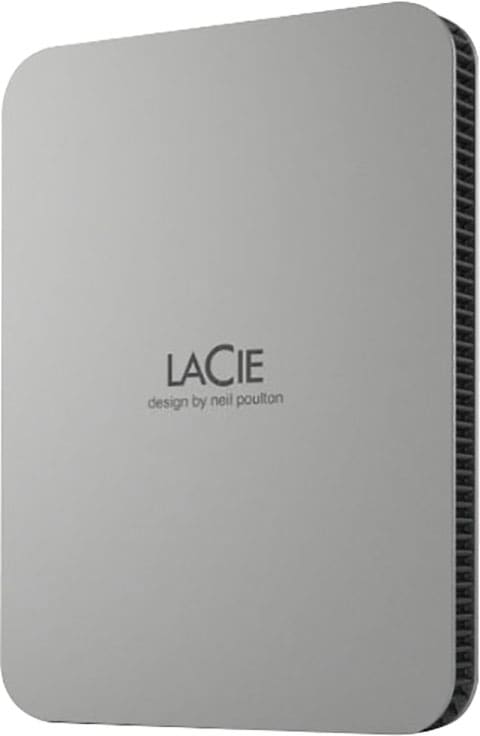 LACIE externe HDD-Festplatte "Mobile Drive 1TB", 1 TB, silber, Festplatten