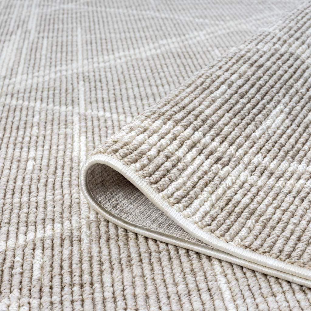 Carpet City Teppich »CLASICO 9162«, rund, 11 mm Höhe, Kurzflor, Hochtief-Muster, Boho, Wohnzimmer