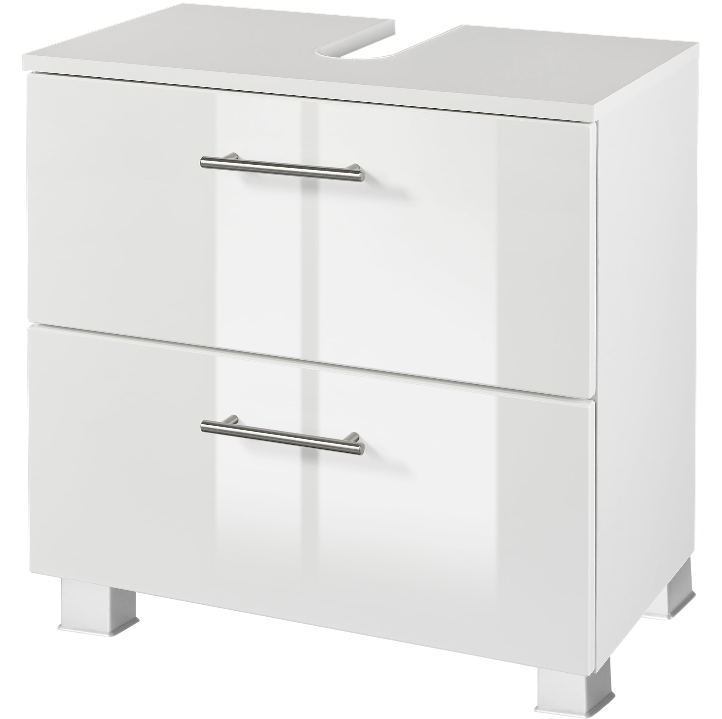 welltime Badmöbel-Set »Trento, Badezimmer-Set, Waschbeckenunterschrank, Hängeschrank« 4 Stk. tlg.