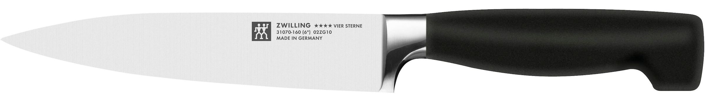 Zwilling Messer-Set »****Vier Sterne«, (Set, 3 tlg.), Friodur-Stahl