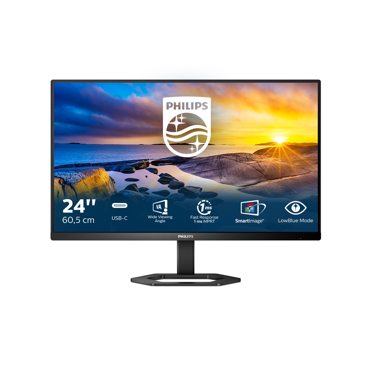 Philips LCD-Monitor »24E1N5300AE«, 60,5 cm/23,8 Zoll, 1920 x 1080 px, Full HD, 1 ms Reaktionszeit, 75 Hz