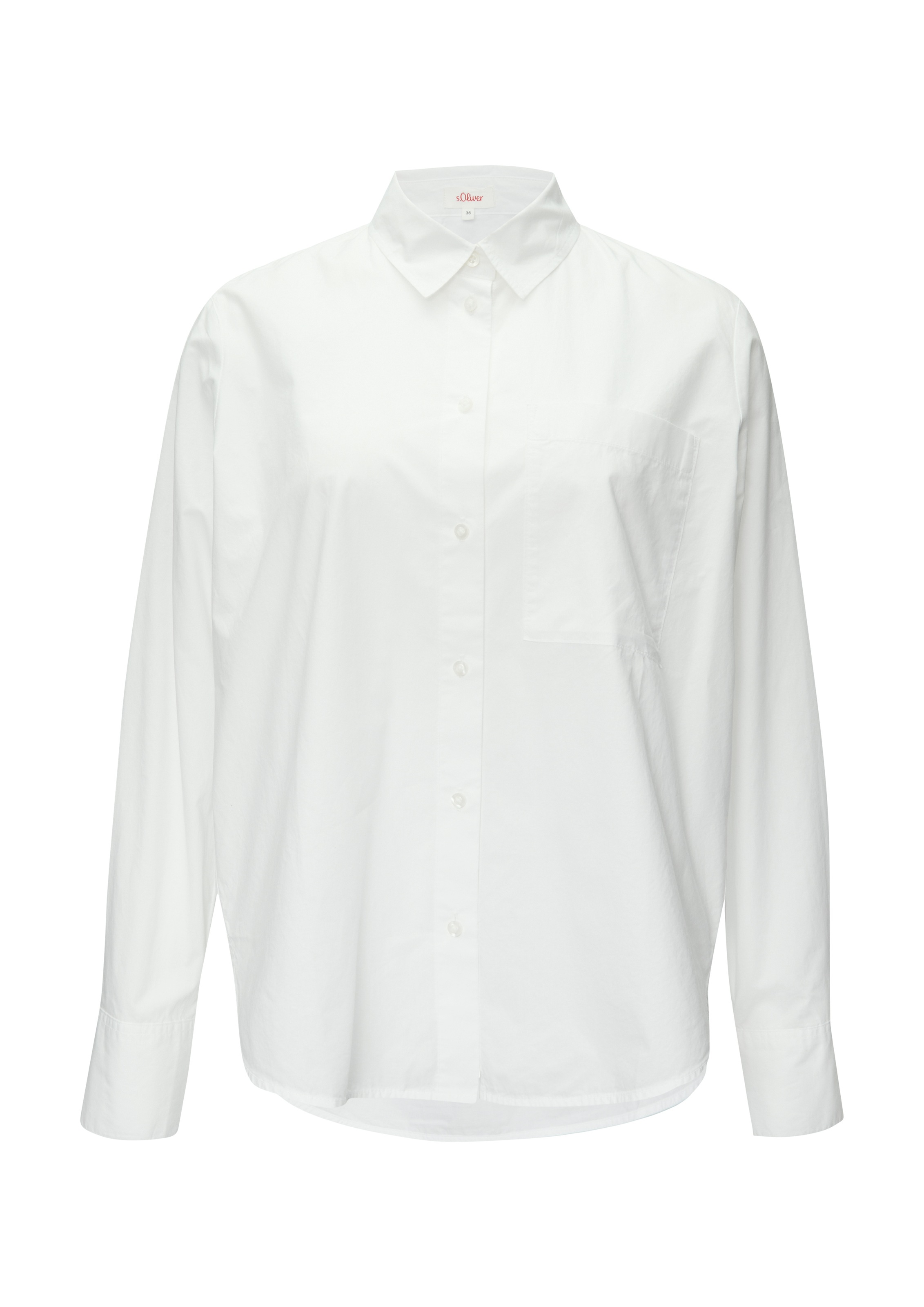 s.Oliver Langarmbluse mit Brusttasche