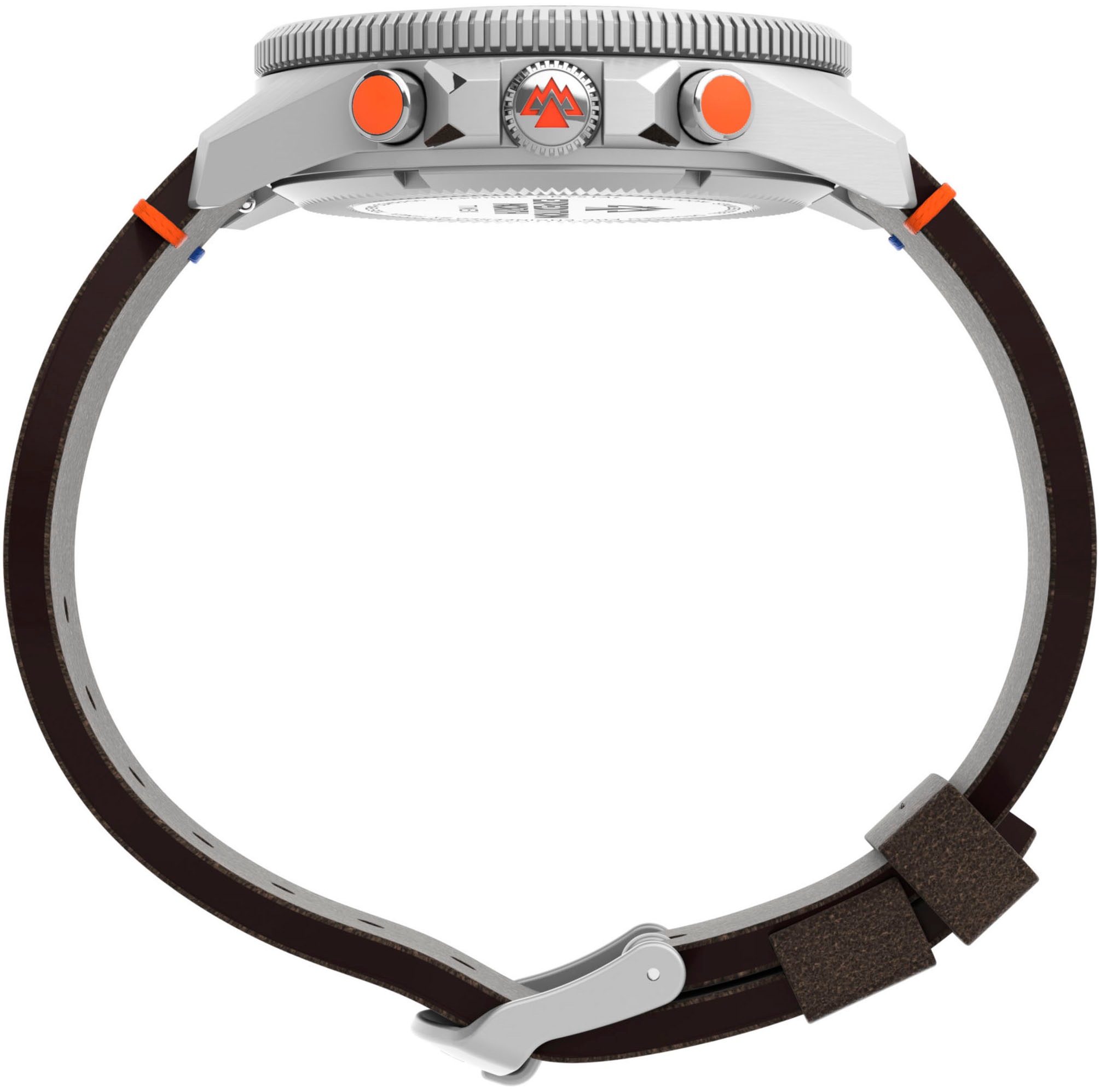 Timex Quarzuhr »TIDE/TEMP/COMPASS«, Armbanduhr, Herrenuhr, Datum, Leuchtzeiger, Saphirglas, Lederarmband