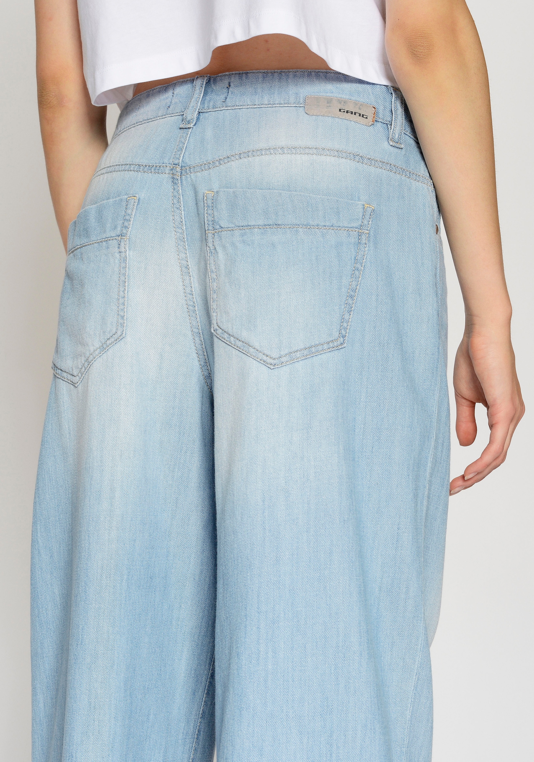 GANG Weite Jeans »94CAROL«, in leichter Sommer-Qualität