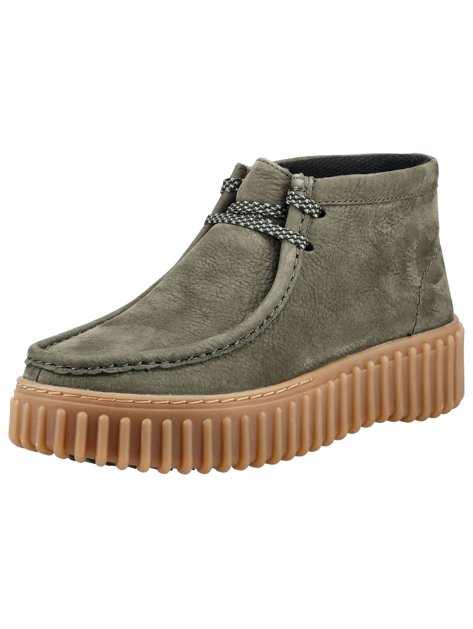 Clarks Schnürstiefelette "Clarks Stiefelette Nubukleder"