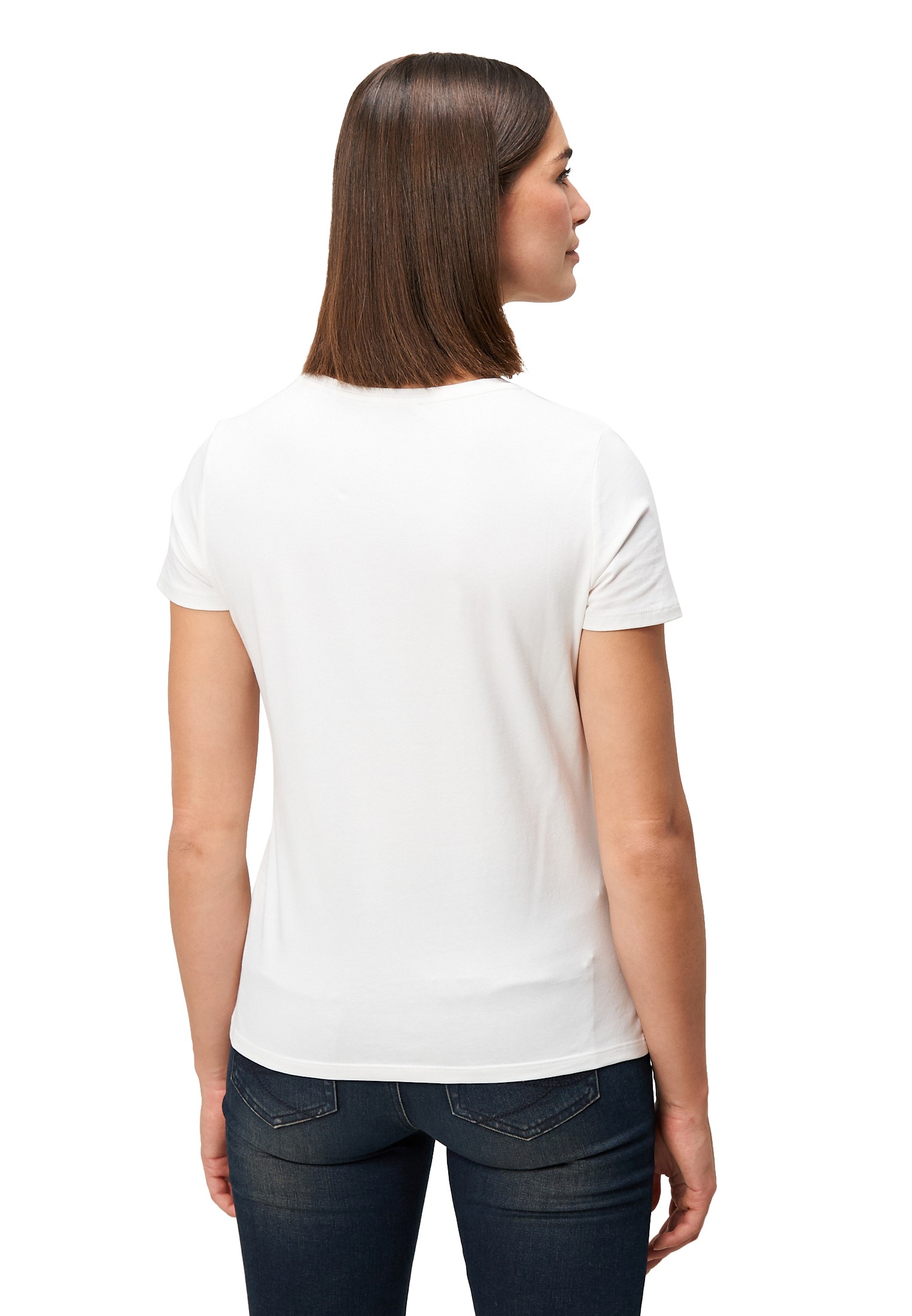 Zero Kurzarmshirt »Damen mit Glitzersteinchen« 1 Stk. weiteres Detail