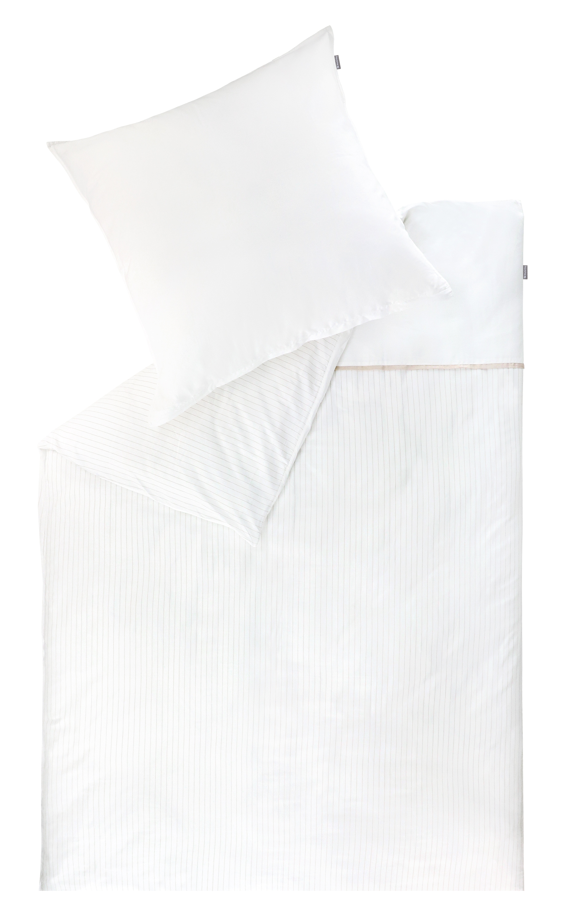 Musterring Wendebettwäsche "Twist" 2 Stk. tlg. aus reiner Baumwolle günstig online kaufen
